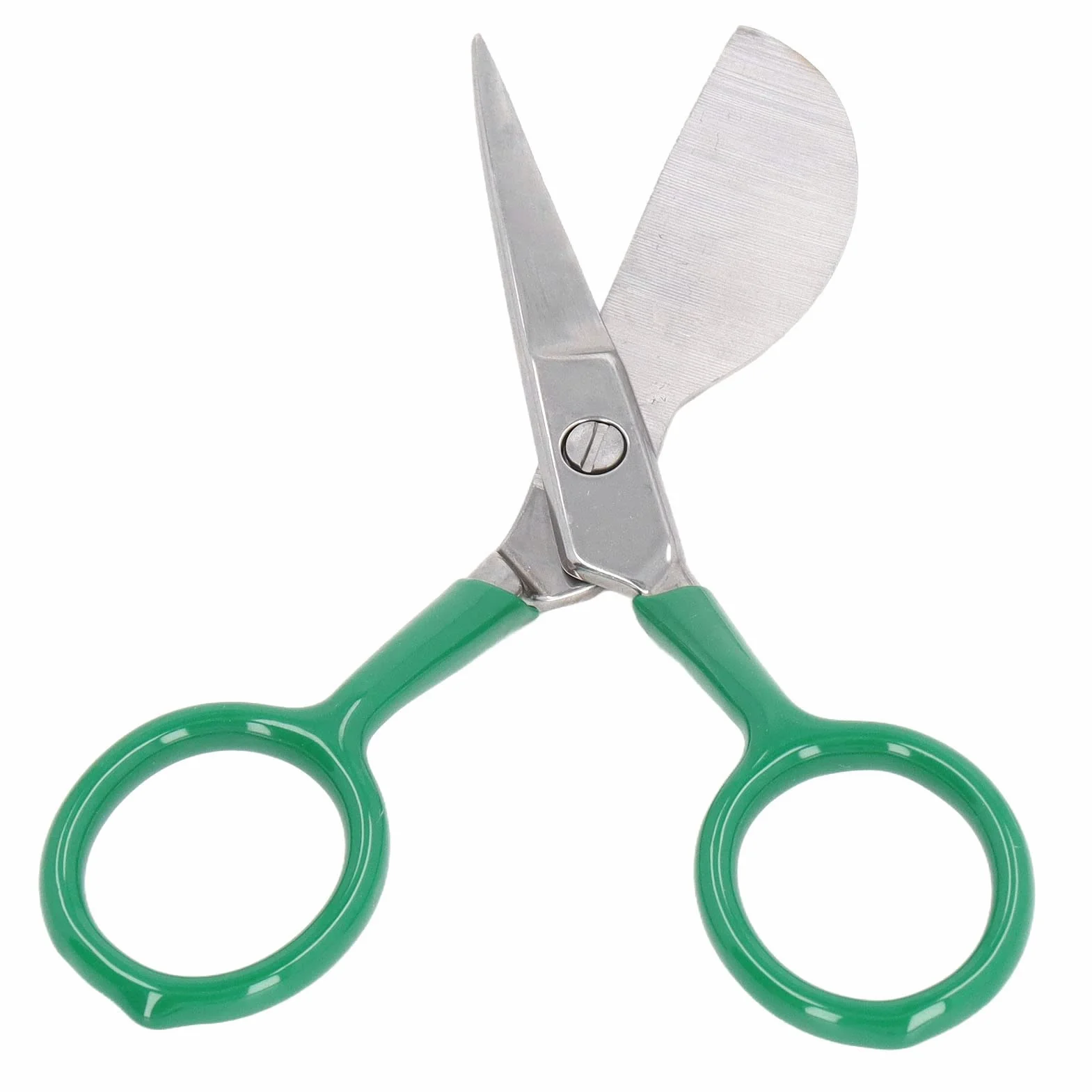 Forbici per tappeti Tufting a becco d'anatra in acciaio inossidabile per tagli di precisione