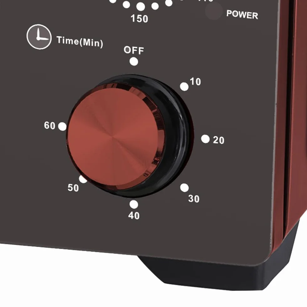 Tognana Iridea, Forno Elettrico 35 L, alluminio e vetro, rosso