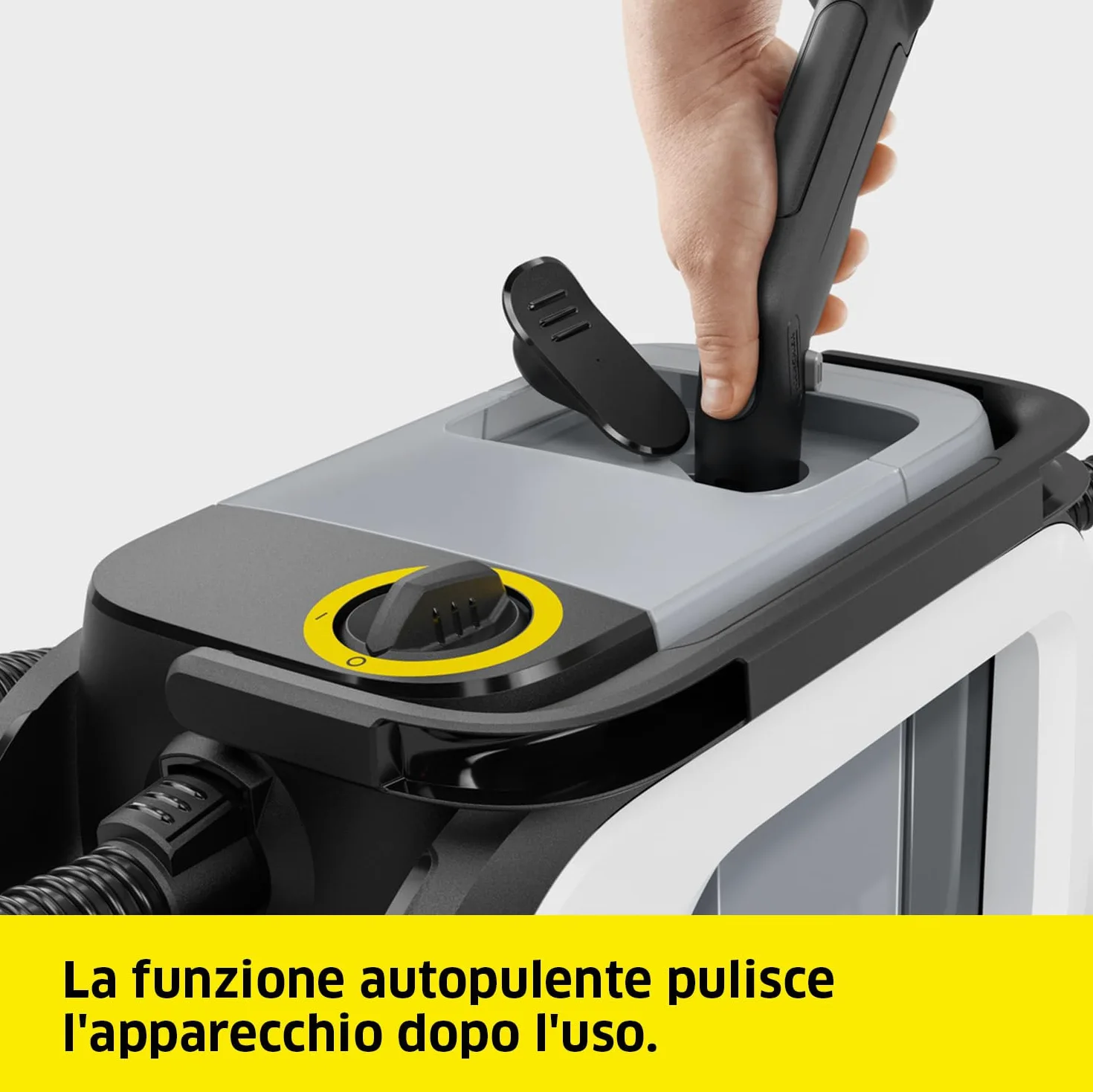 KÄRCHER Lavatappeti Smacchiatore SE 3 Compact, serbatoio acqua pulita: 1,7 l, peso: 4,1 kg, per Tessuti, Moquette, Auto Tappezzeria, Divani e Imbottiti, con bocchetta tessuti e pavimenti
