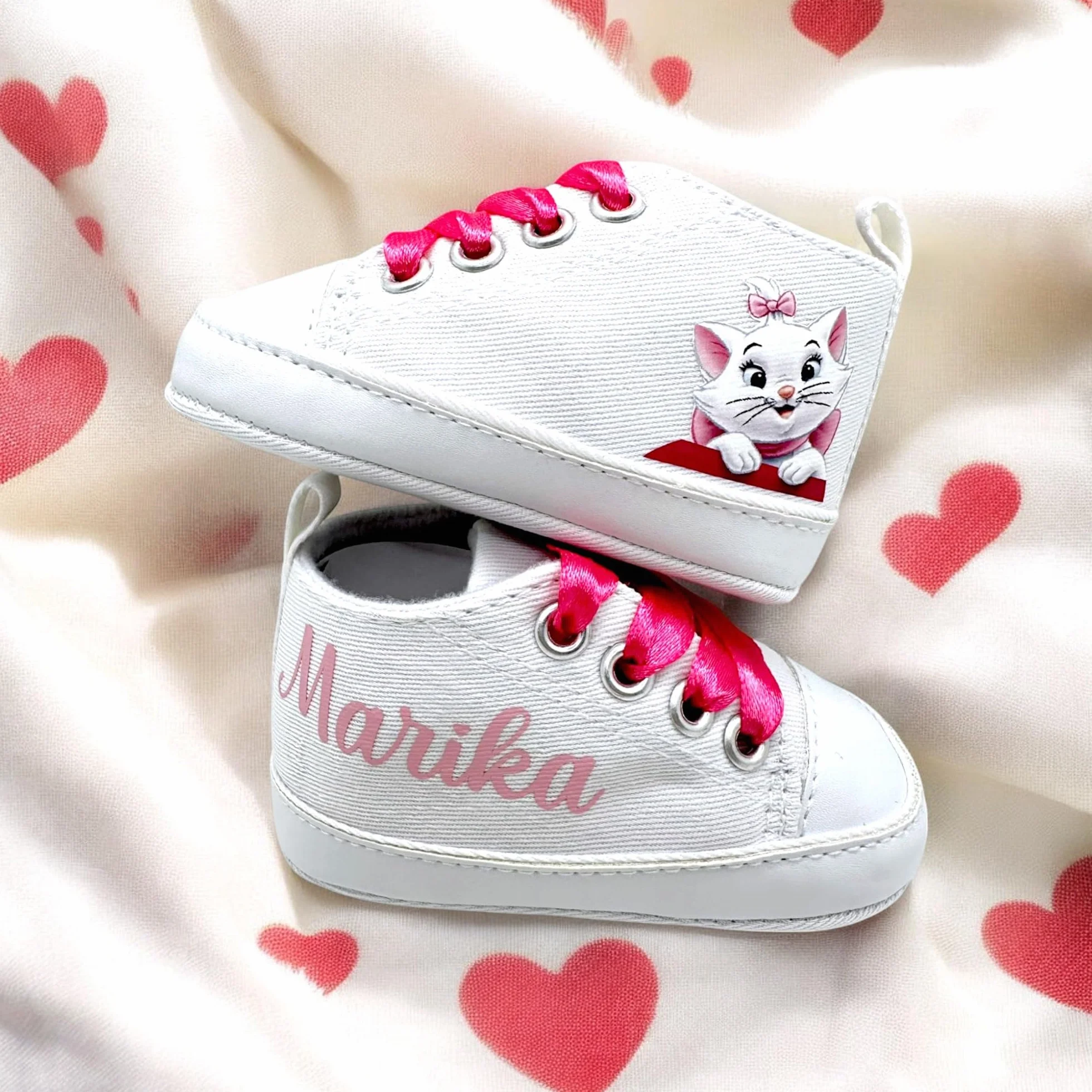 Scarpine Neonato Personalizzate con Nome Primi Passi