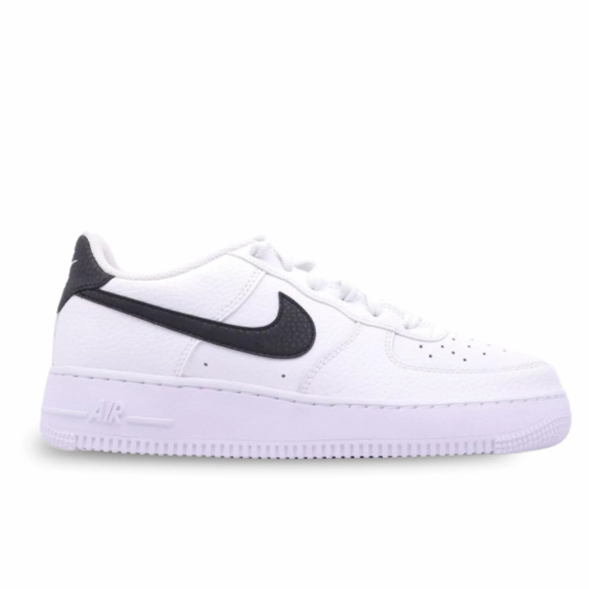 Nike Air Force 1 GS Basse Scarpe da Ginnastica Bambini Ragazzi Bianco White Black White 40 EU