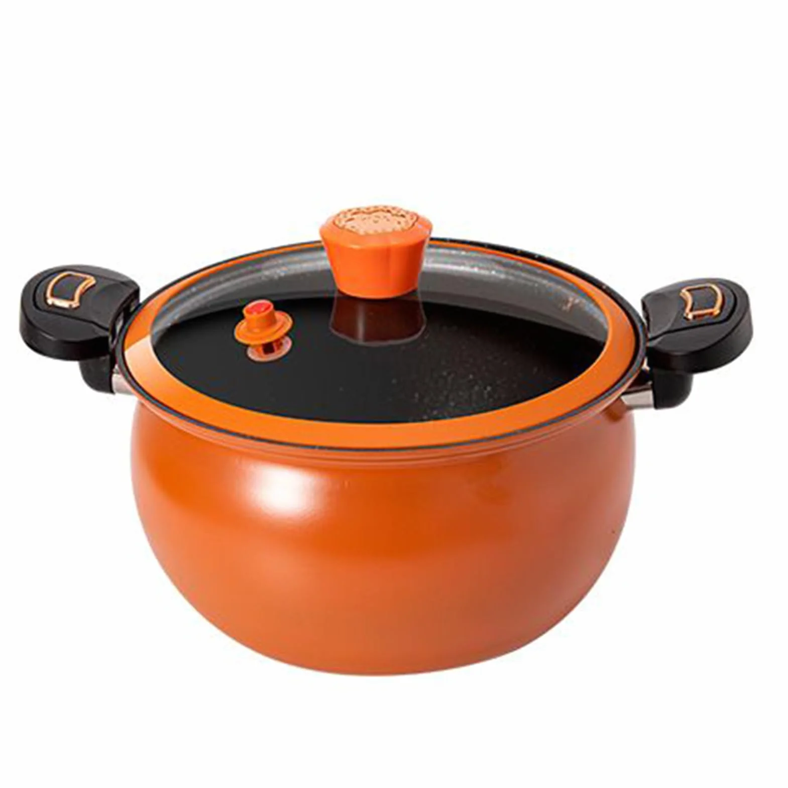 Pentola a Pressione Piccola con Coperchio Trasparente per Cucina, Zuppe e Stufati