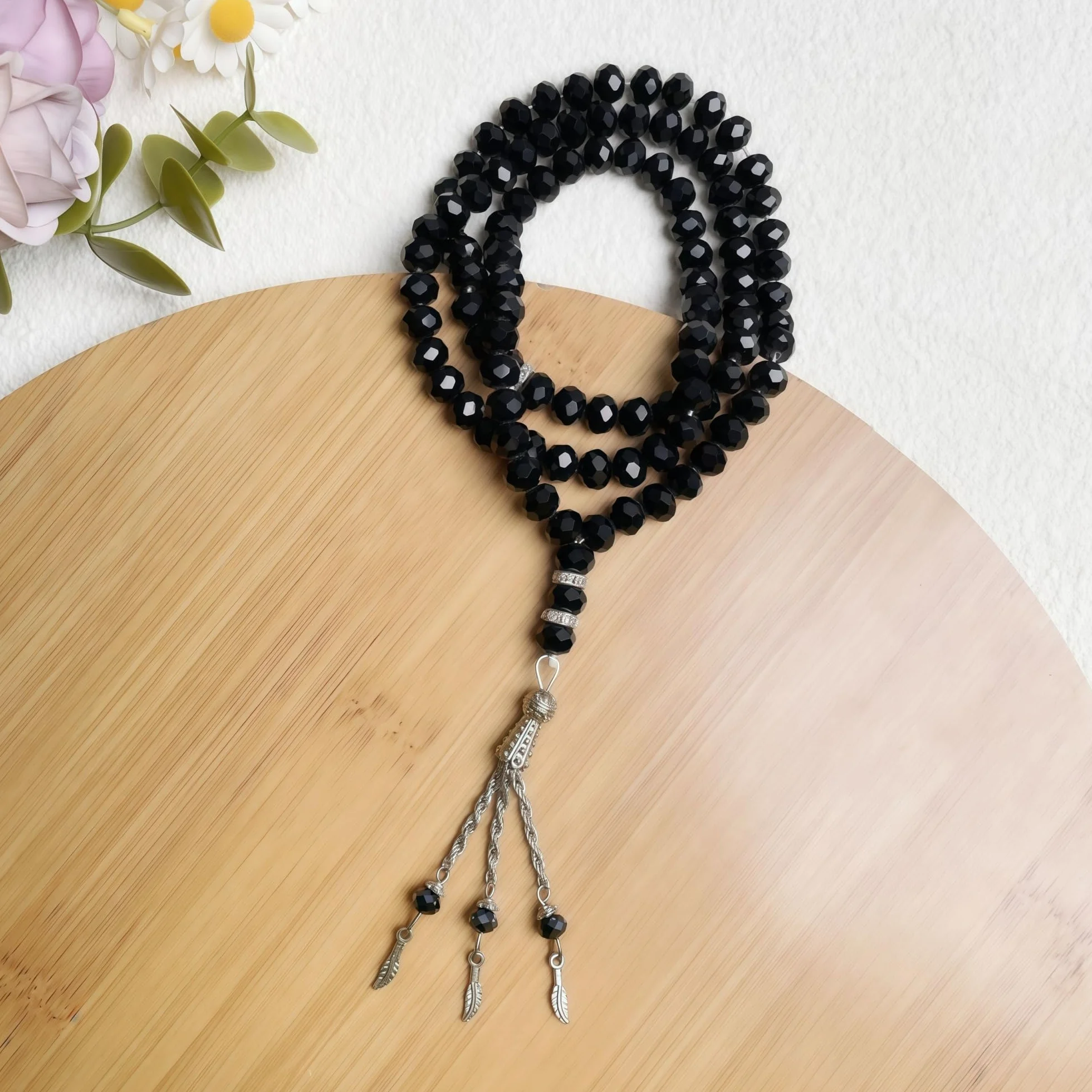 Perle Di Preghiera Musulmane Allah 8mm 99 Tesbih Tasbeeh Misbaha Antistress Rosario Musulmano Tasbih