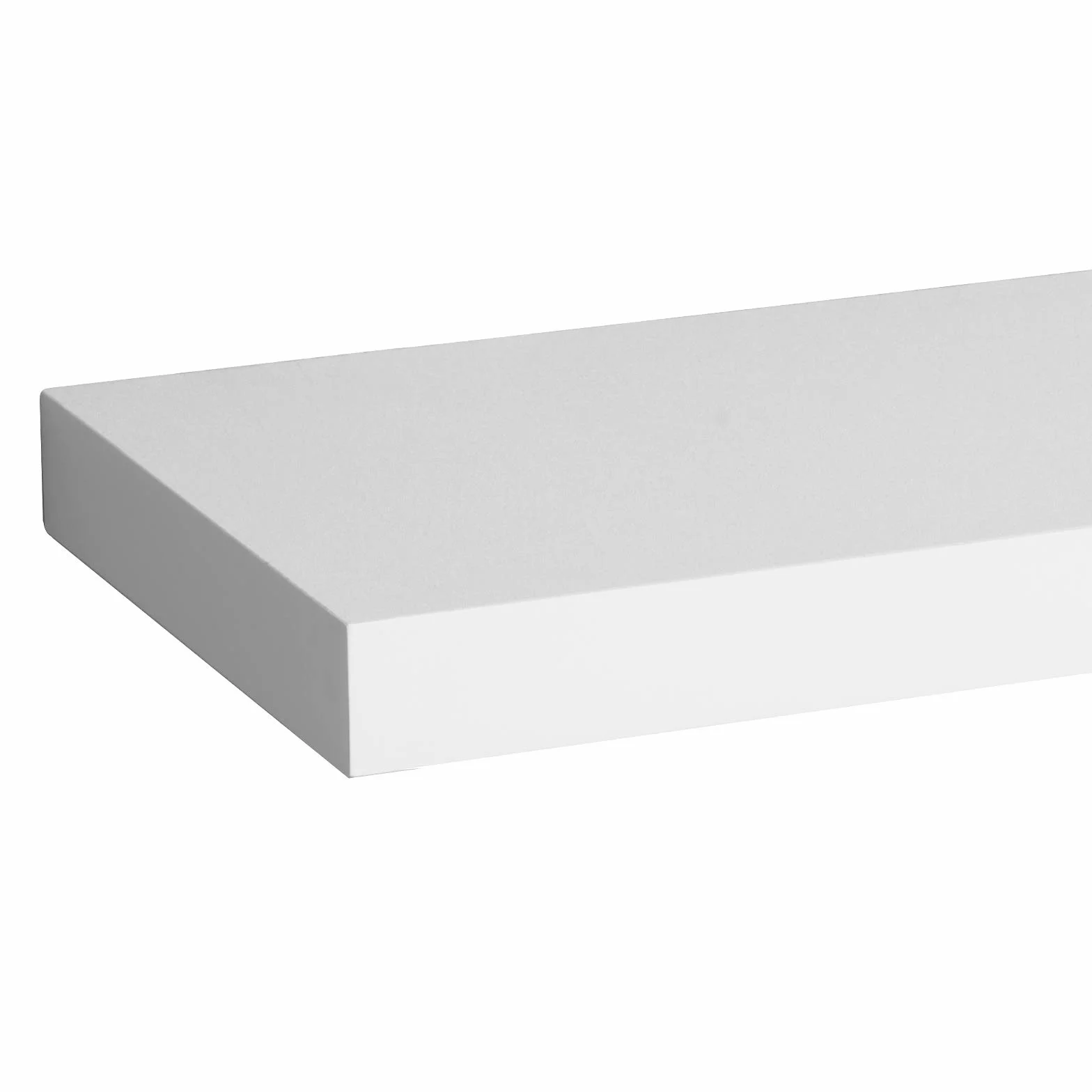 WOLTU Półka Ścienna Biała 100cm 3 Sztuki