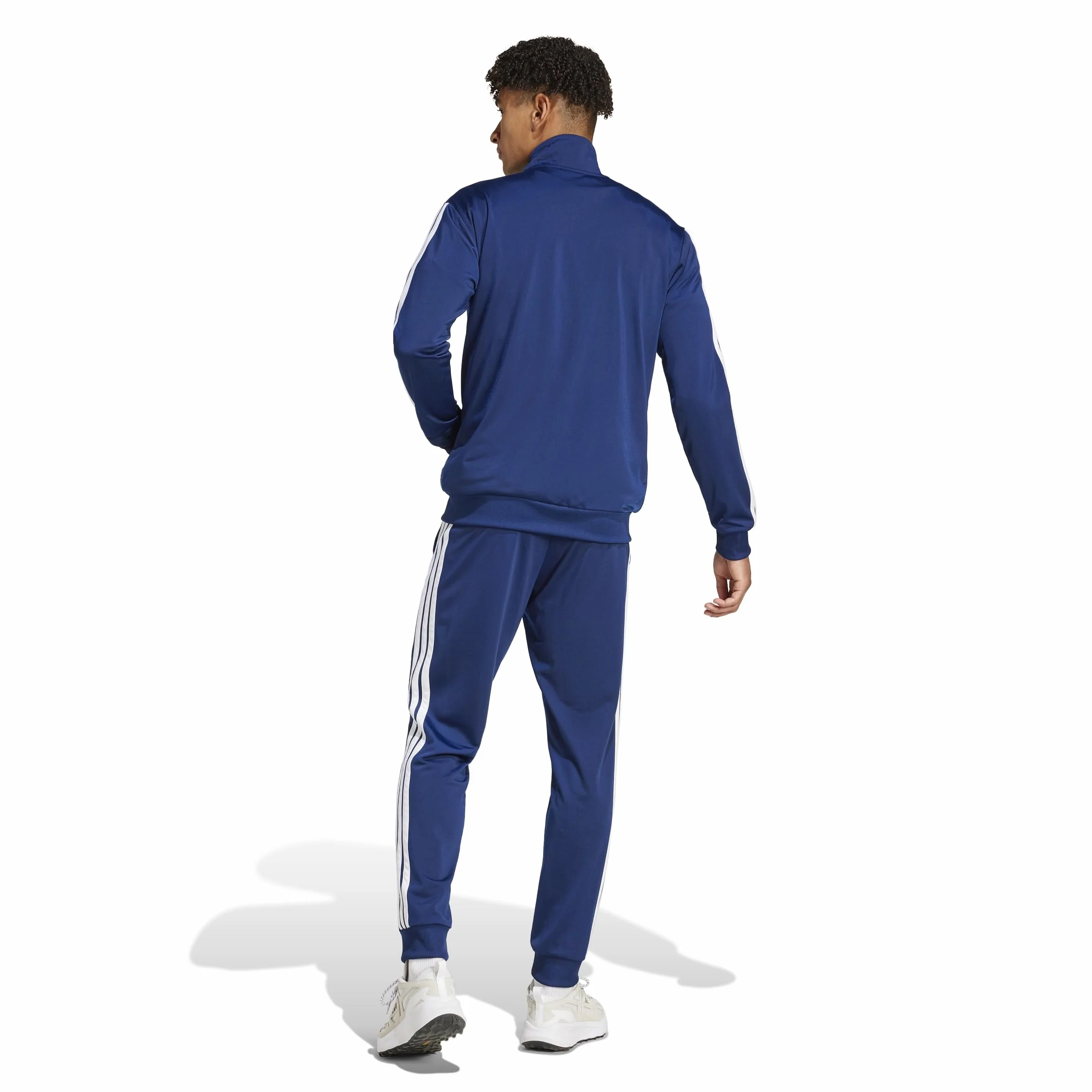 Adidas Uomo Sportswear Basic 3 Stripes Tricot Tracksuit