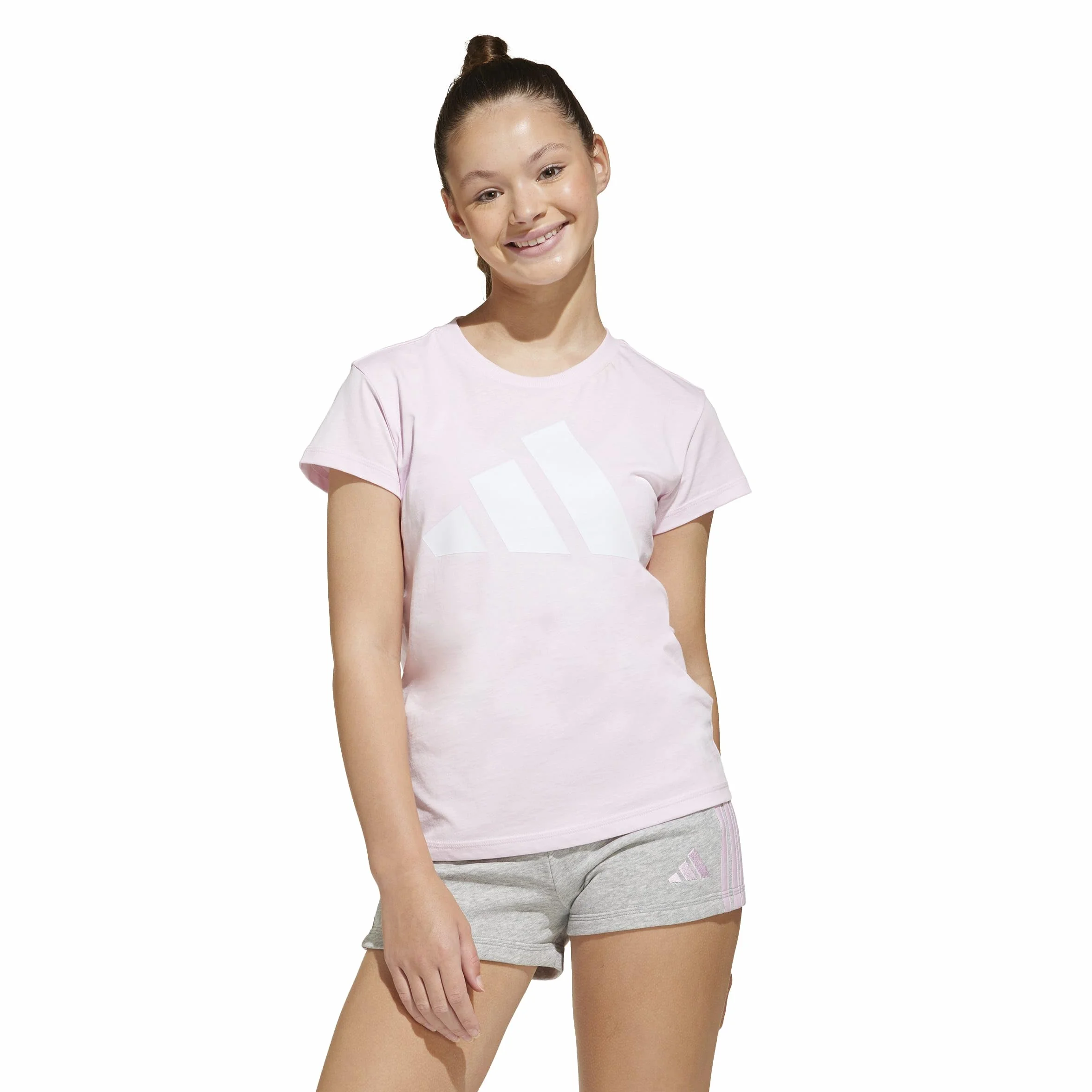 adidas Bambine e Ragazze Essentials Cotton T-Shirt