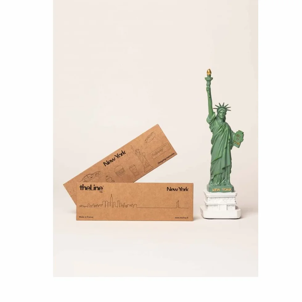 The Line Mini silhouette New York 19cm acciaio nero