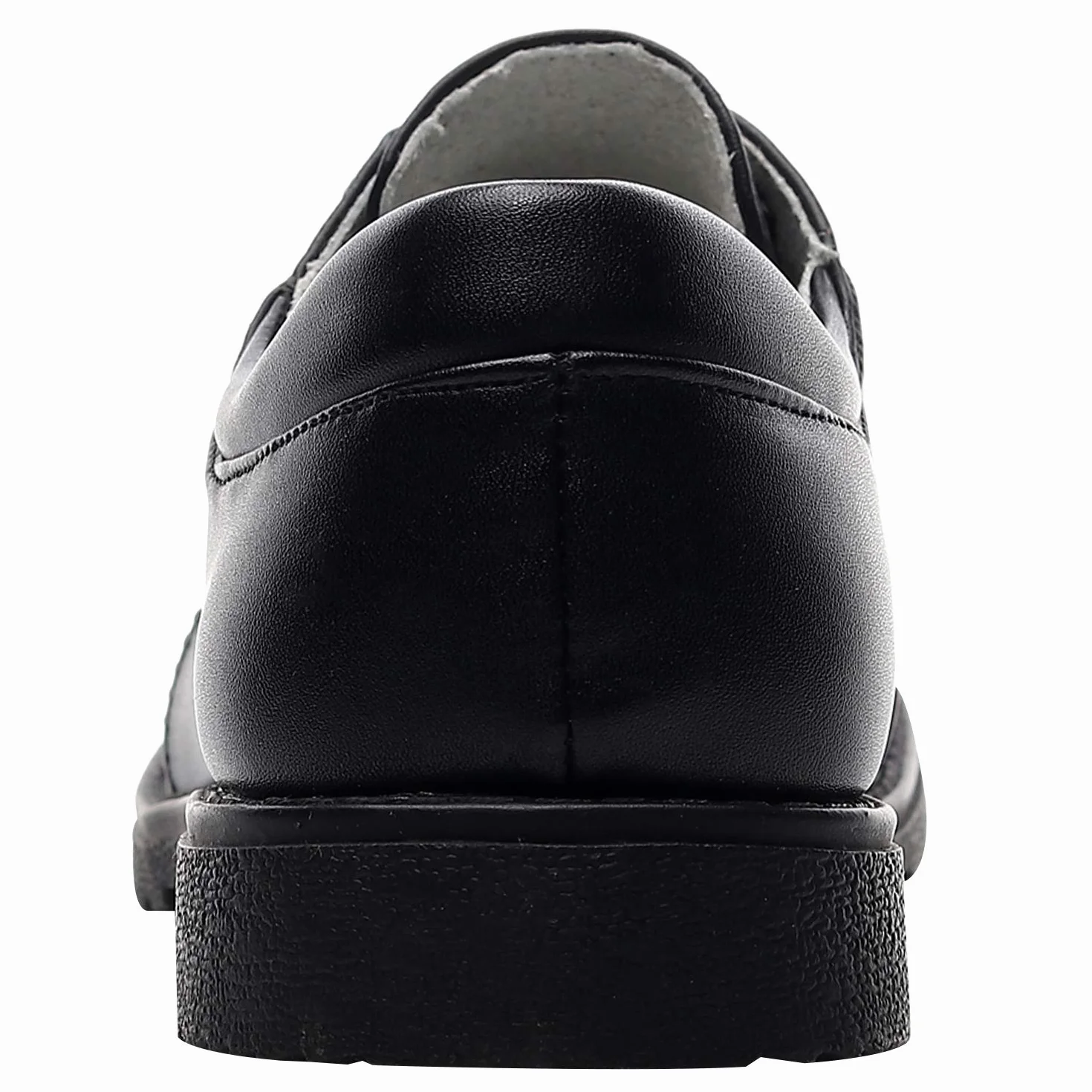rismart Ragazzi Punta Rotonda Oxfords Formale Vestito Scuola Scarpe Stringate Basse