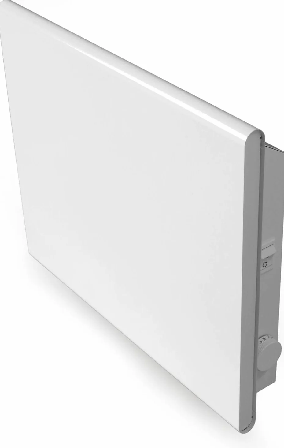Adax Eco Basic - Termoconvettore elettrico con Termostato e Piedini | Stufetta elettrica basso consumo | Radiatore elettrico | Scaldino Elettrico 1400W | Bianco