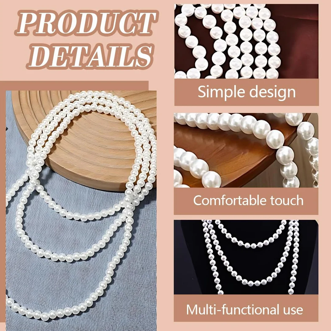 1920 Collier de Perles, tendance de style