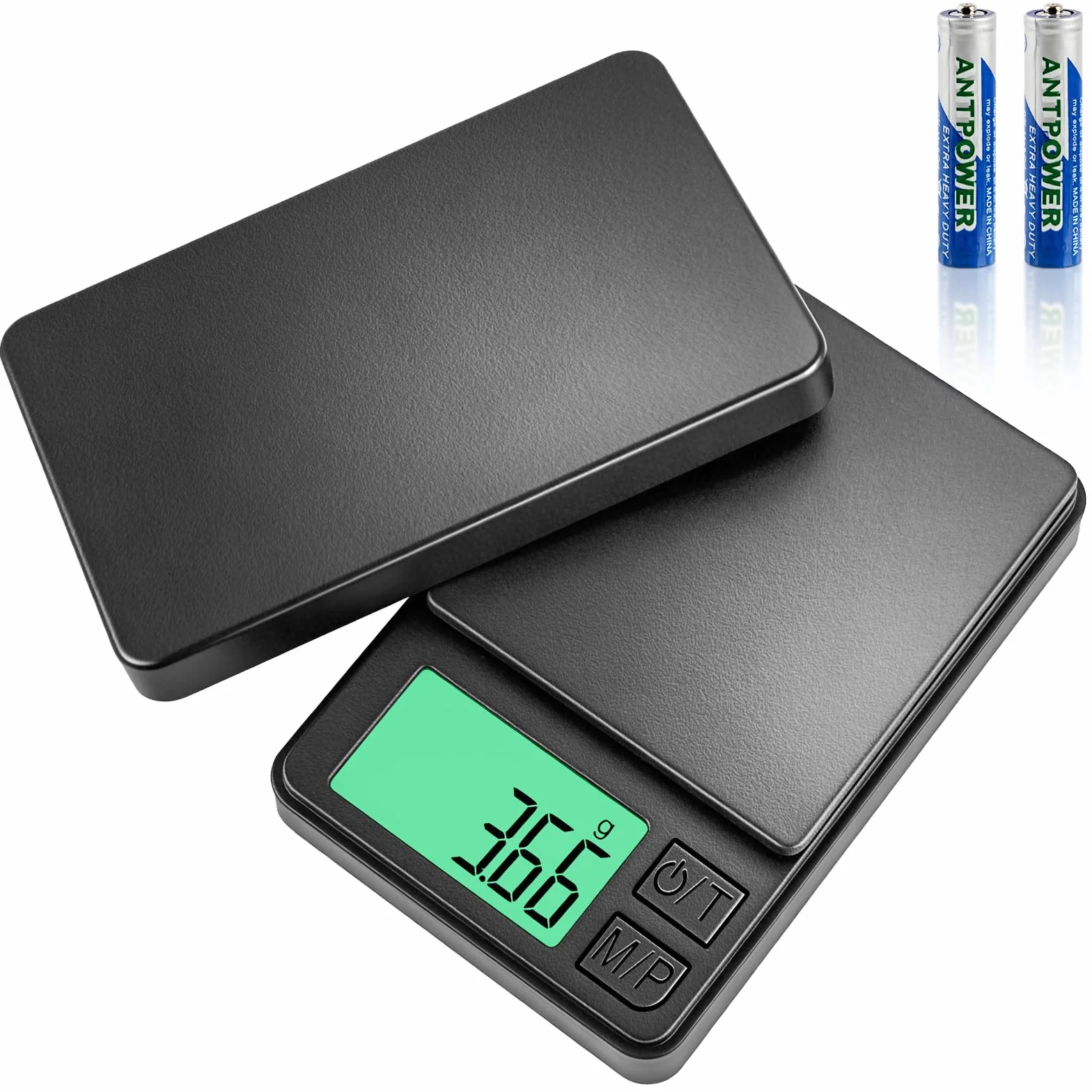 Bilancia da cucina digitale precisa fino a 0,01 g - 1000 g max - Bilancia multifunzione per alimenti con display LCD - Ideale per alimenti, caffè, gioielli, uso medico e di laboratorio