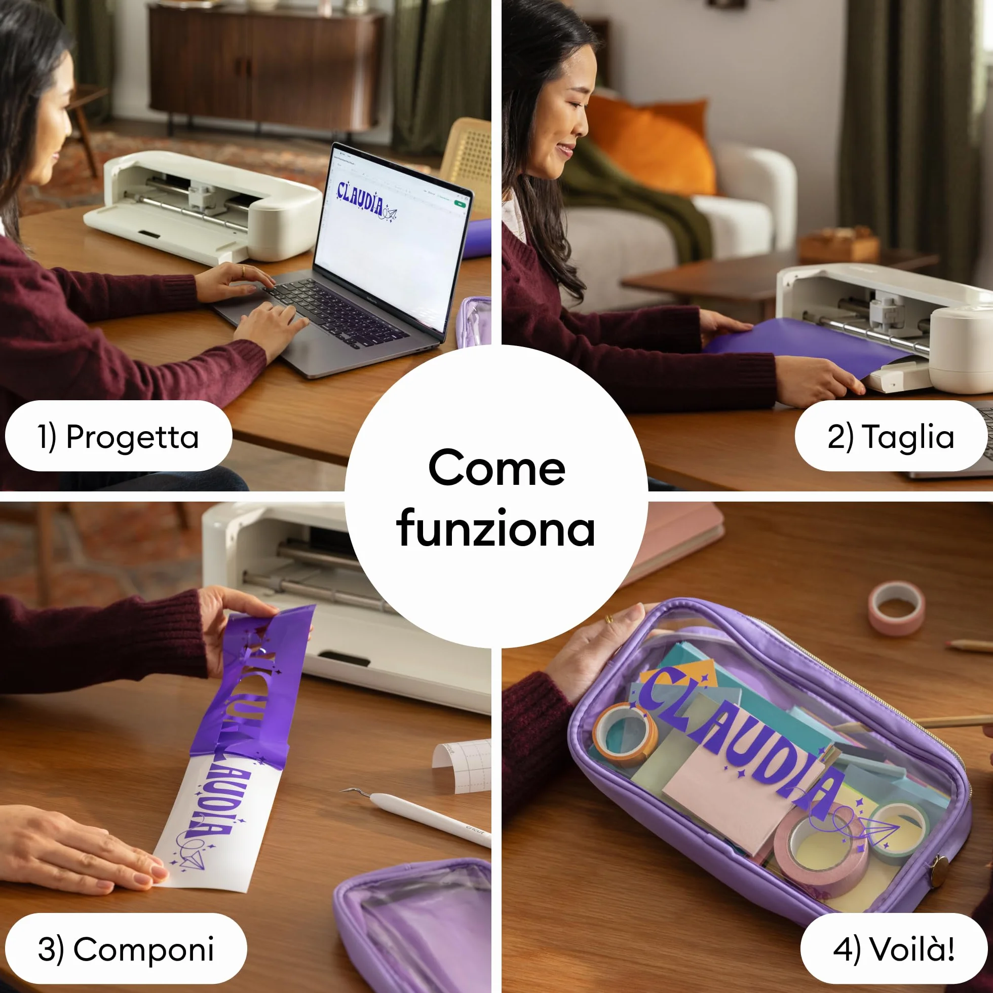 Cricut Explore 5 Ultimate Bundle, Macchina da taglio intelligente con pressa a caldo per progetti DIY