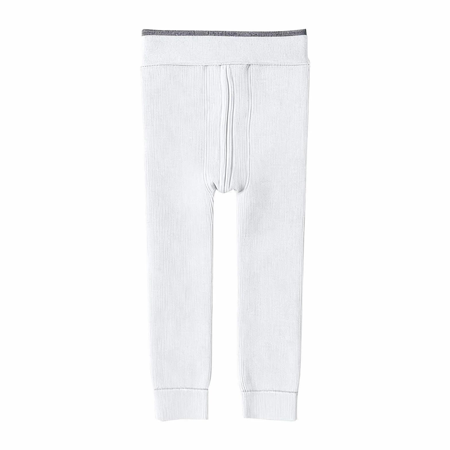 Leggings termici a coste per bambini, morbidi, elasticizzati, caldi, comodi, per ragazzi e ragazze, per il freddo, uso quotidiano, scuola