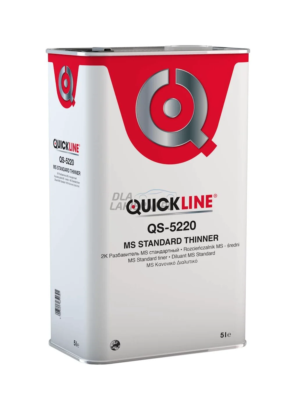 QS-5220 Diluente Acrilico Standard per Vernici Acriliche 5 lt