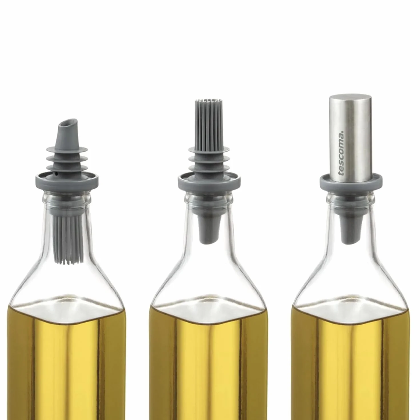 Tescoma 428653 Dispenser salvagoccia per olio con pennello GrandCHEF