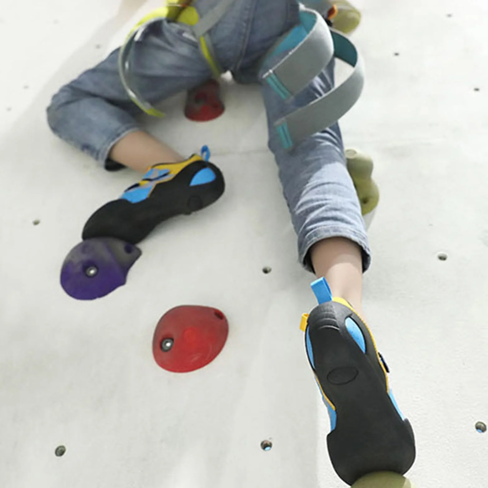 Scarpe Arrampicata Donna Uomo Bouldering Suole Gomma Traspirante Indoor