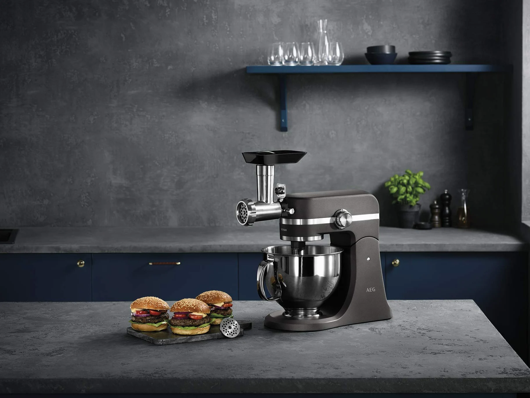 AEG KM4000/4400 Tritacarne per UltraMix/Electrolux Assistent