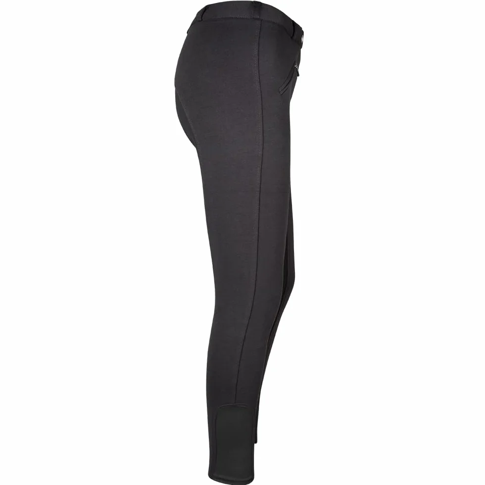 PFIFF Thea Pantaloni da equitazione con rinforzo integrale per bambini