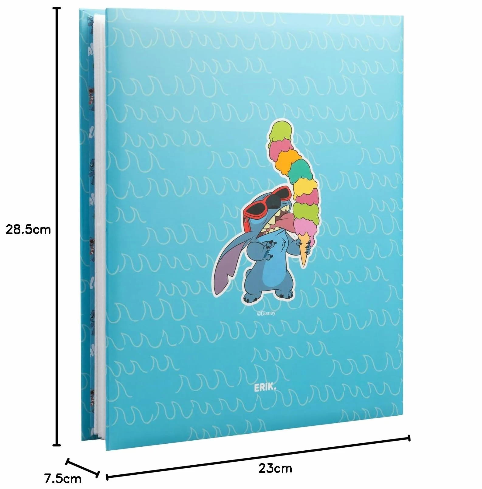Grupo Erik: Album fotografico Stitch |Album 300 foto 13x18 con copertina rigida, Album fotografico 13 x 18 300 tasche, Album foto 13x20, Foto 12x18 o Foto 13x19, Stitch Gadget