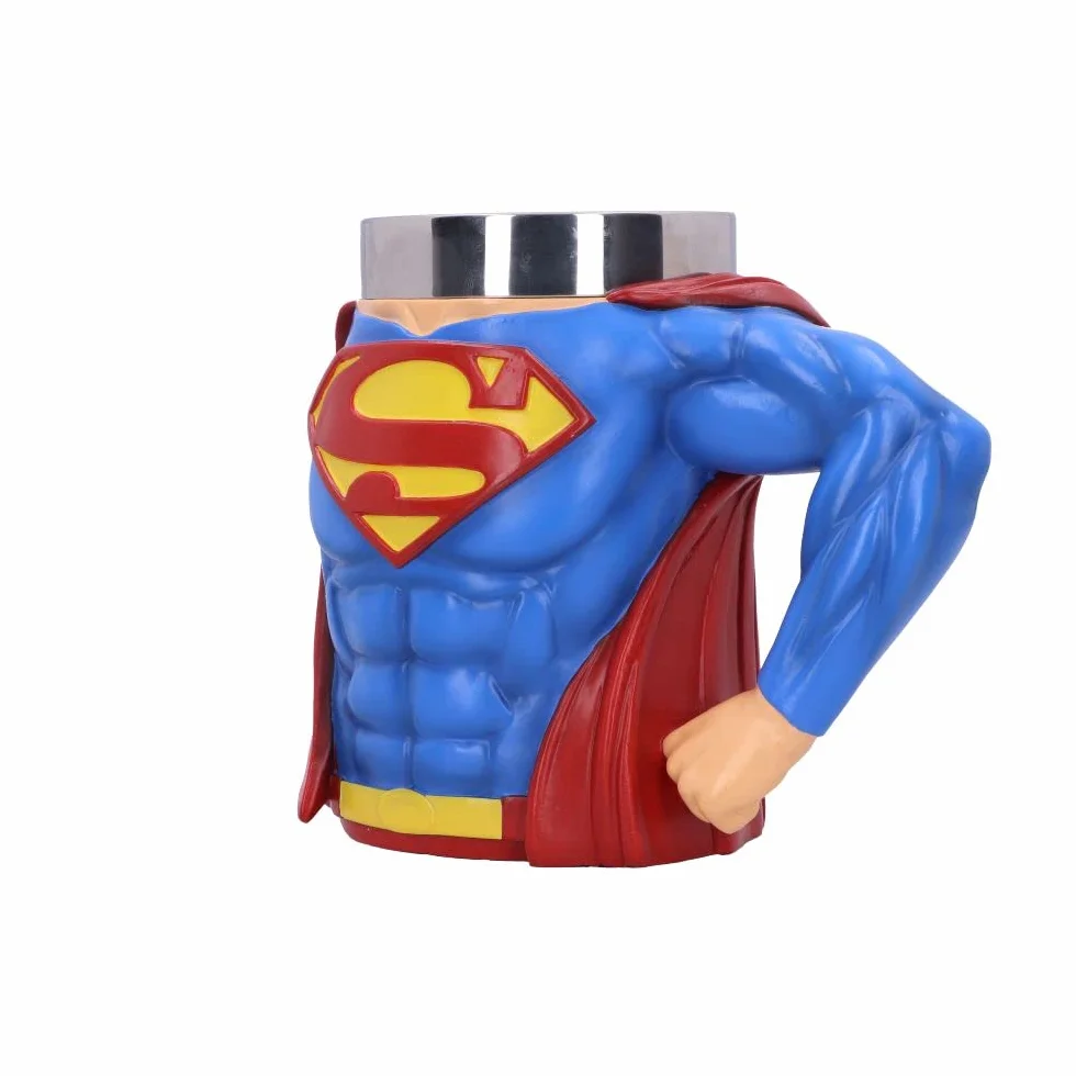 Nemesis Now Boccale con licenza ufficiale Superman Hero, blu, 16,3 cm