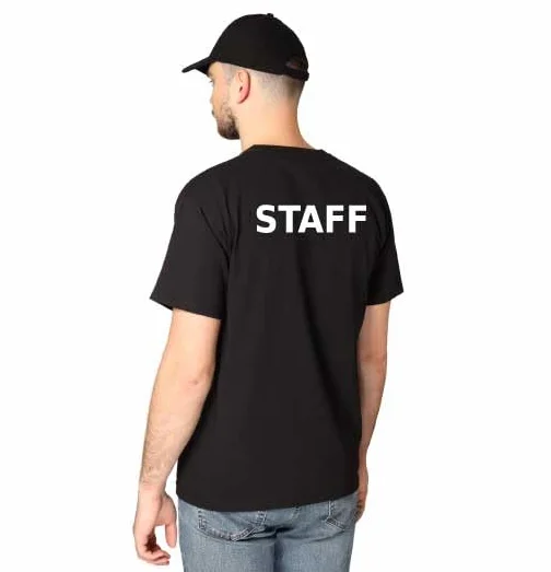 T-shirt in cotone STAFF Nero M