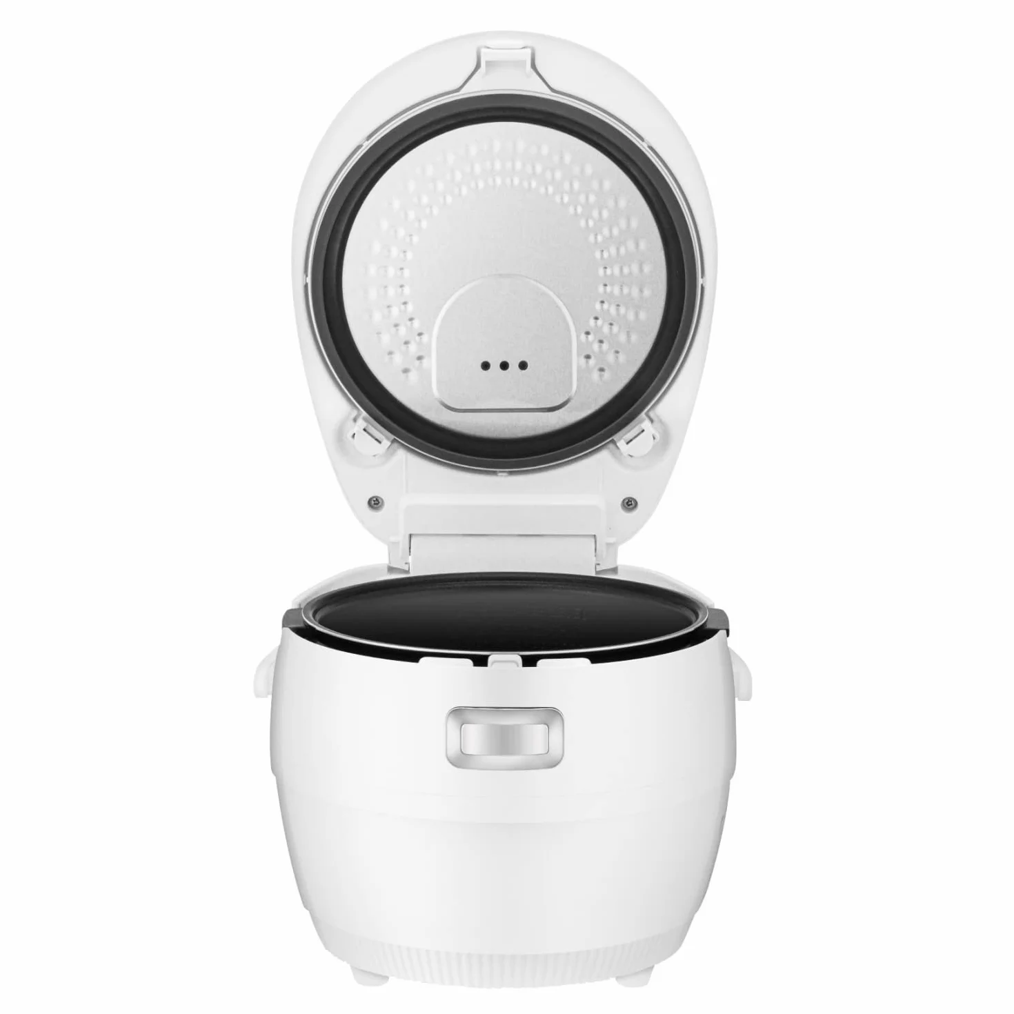 Cuckoo CR-1020F - Pentola interna antiaderente, funzione autoclean, capacità 1,8 l (10 porzioni) - 890 W - Bianco