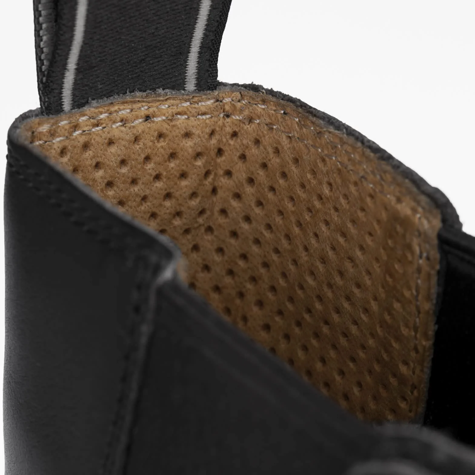 HORZE Stivaletti da equitazione in pelle con chiusura lampo