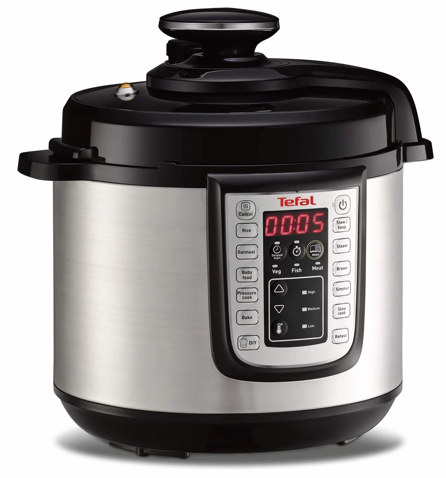 TEFAL CY505E10 Fast&Delicious Multicooker, 25 programmi, Cottura a pressione, Tecnologia Safe Pressure, Fino a 6 persone