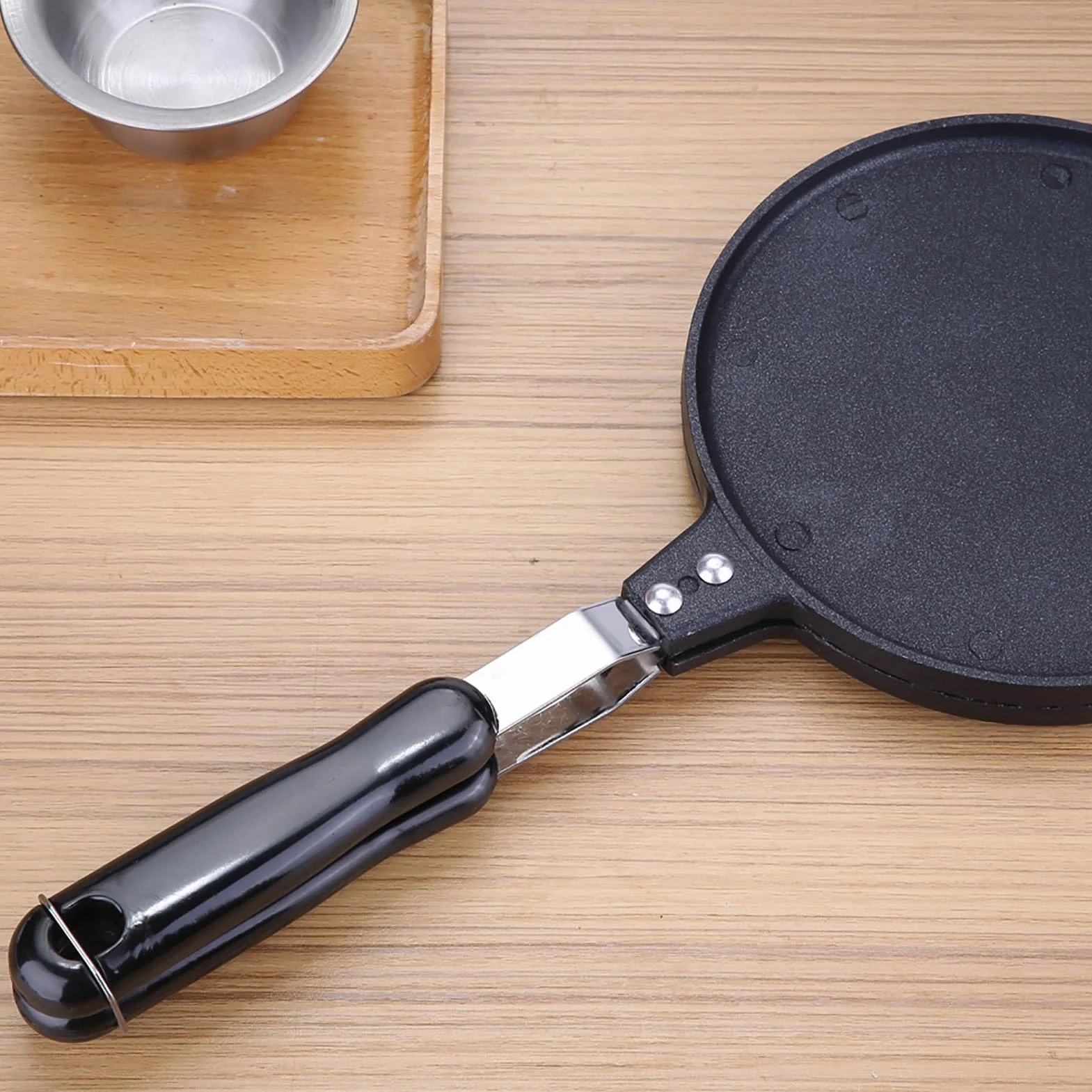 Marquesitas Macchina Per Piastra Cono Stampi Torte Calde Premere Wafer Padella Rotolo Fare Di Domestica Gas Cono Di Cialda Antiaderente Elettrodomestici