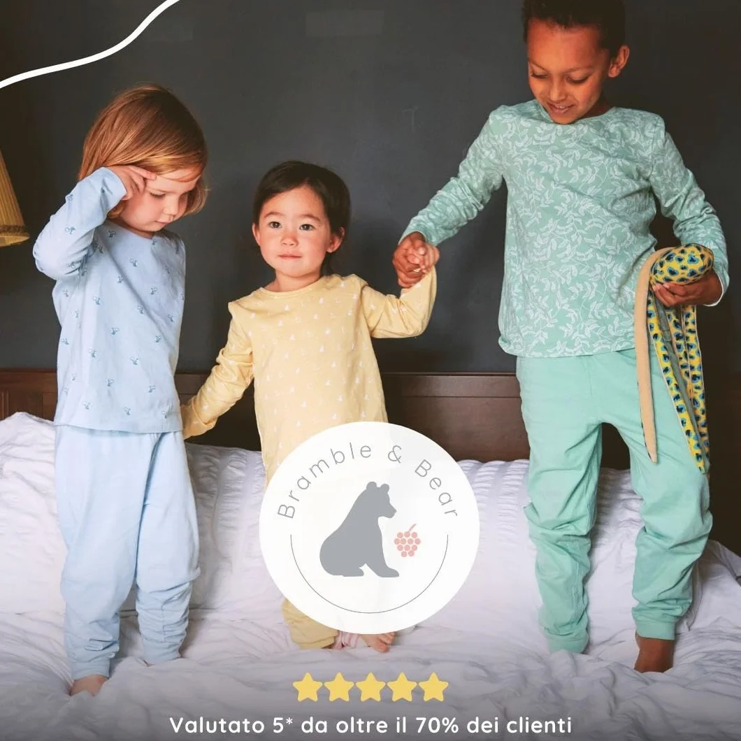 Bramble & Bear Confezione da 3/6 Body a manica corta per bambini - Body unisex in cotone biologico per bambini da 0 a 3 anni