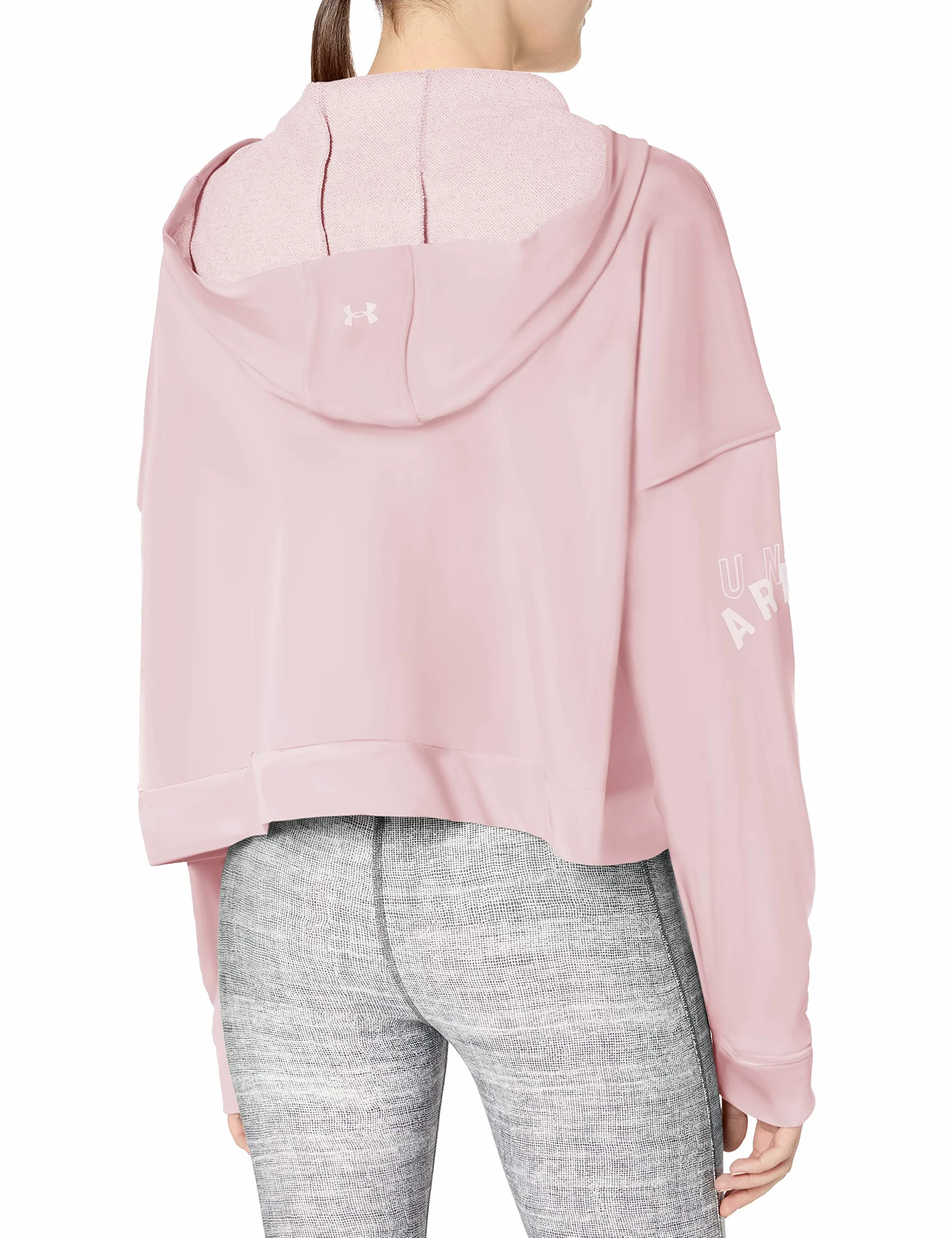 Under Armour, UA Rival Terry 1/2 Zip Hoodie, Felpa, Donna