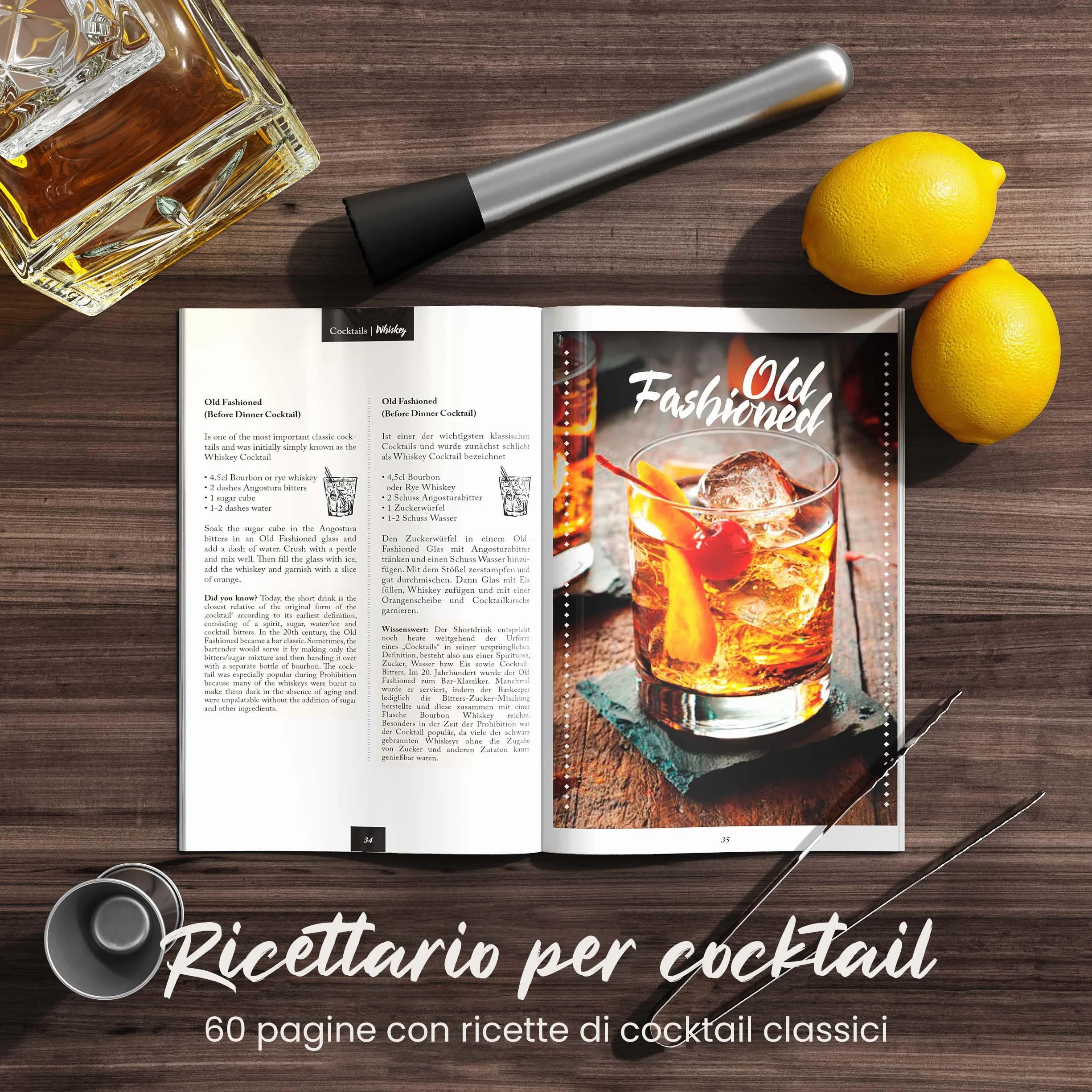 Professionale Boston Shaker Cocktail Set con Soporte Acciaio Premium per Mojito Martini Gin Long Drink