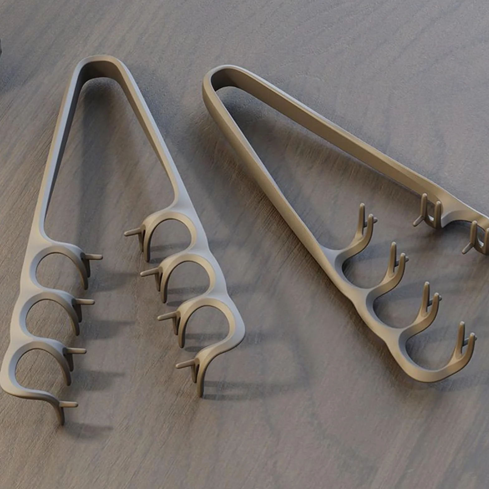 Pettine Volumizzante Denti Larghi Portatile Tascabile per Uomini Styling Capelli