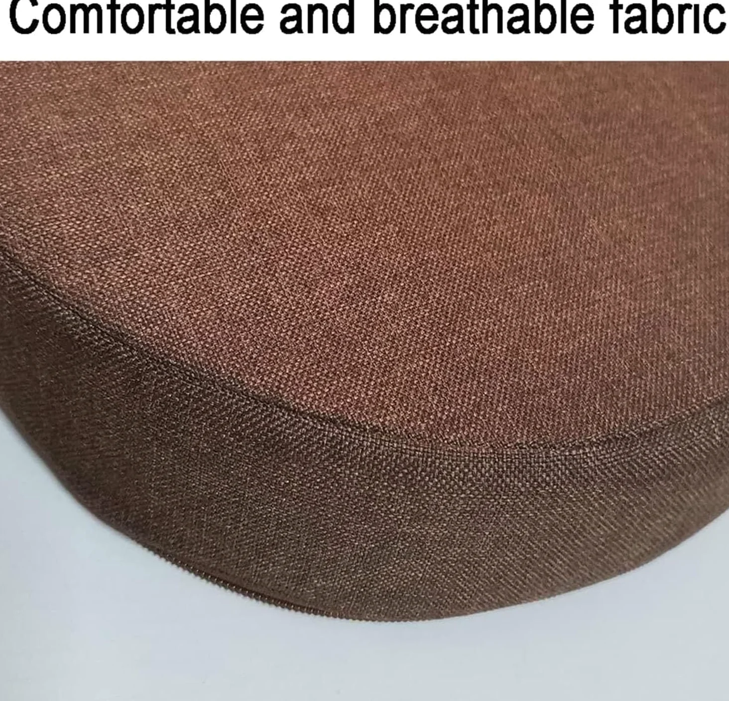 Cuscini rotondi per cucina e sala da pranzo, antiscivolo, per sedie da ufficio, 30-45 cm, cinghie elastiche, morbidi e confortevoli, opzioni colorate (12 s, 40 x 40 x 3 cm)