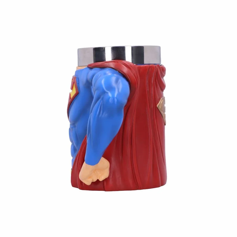Nemesis Now Boccale con licenza ufficiale Superman Hero, blu, 16,3 cm