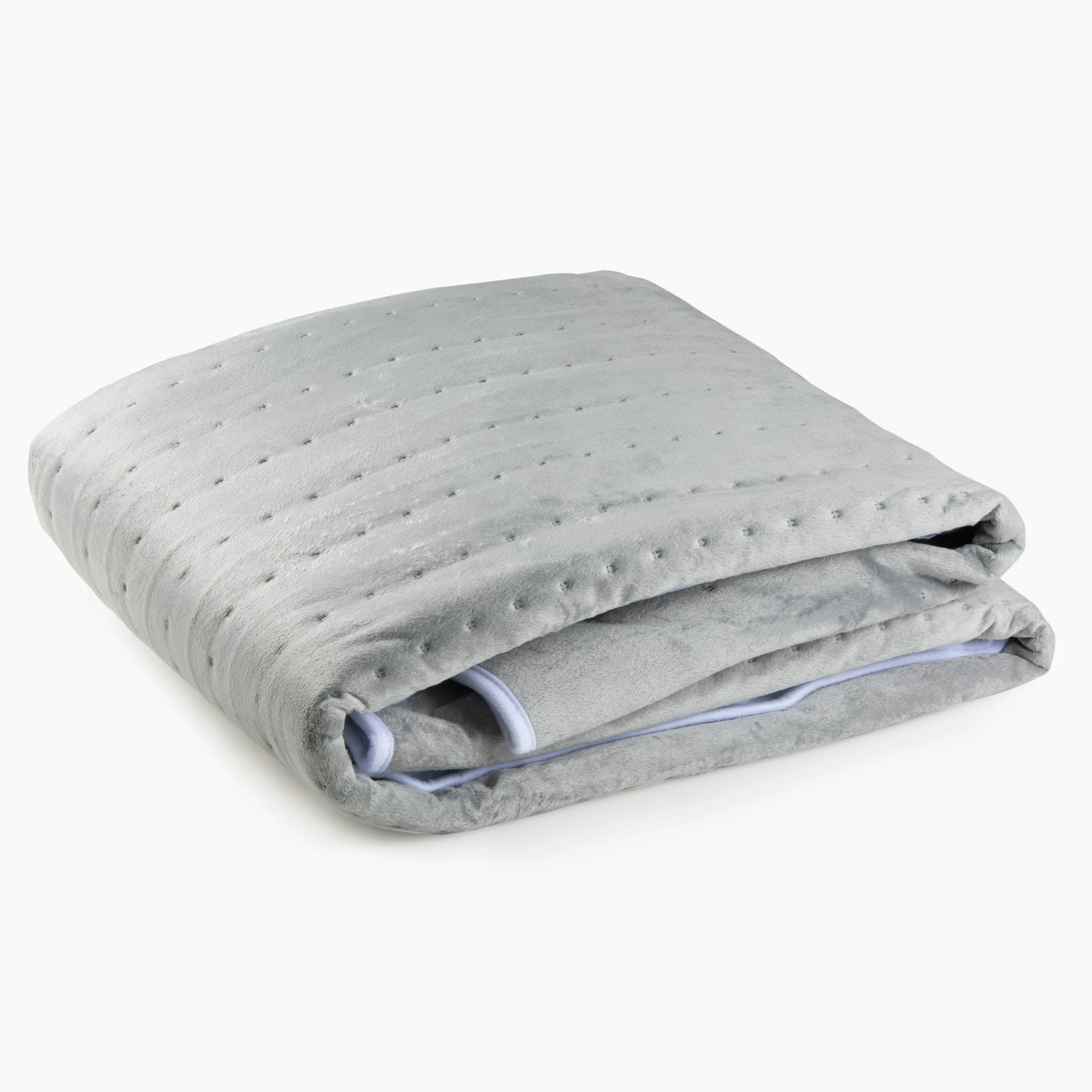 Scaldaletto elettrico DOMO per 2 persone - 6 livelli di calore - Favorisce il relax - Pile di flanella - 160x140 cm - Grigio
