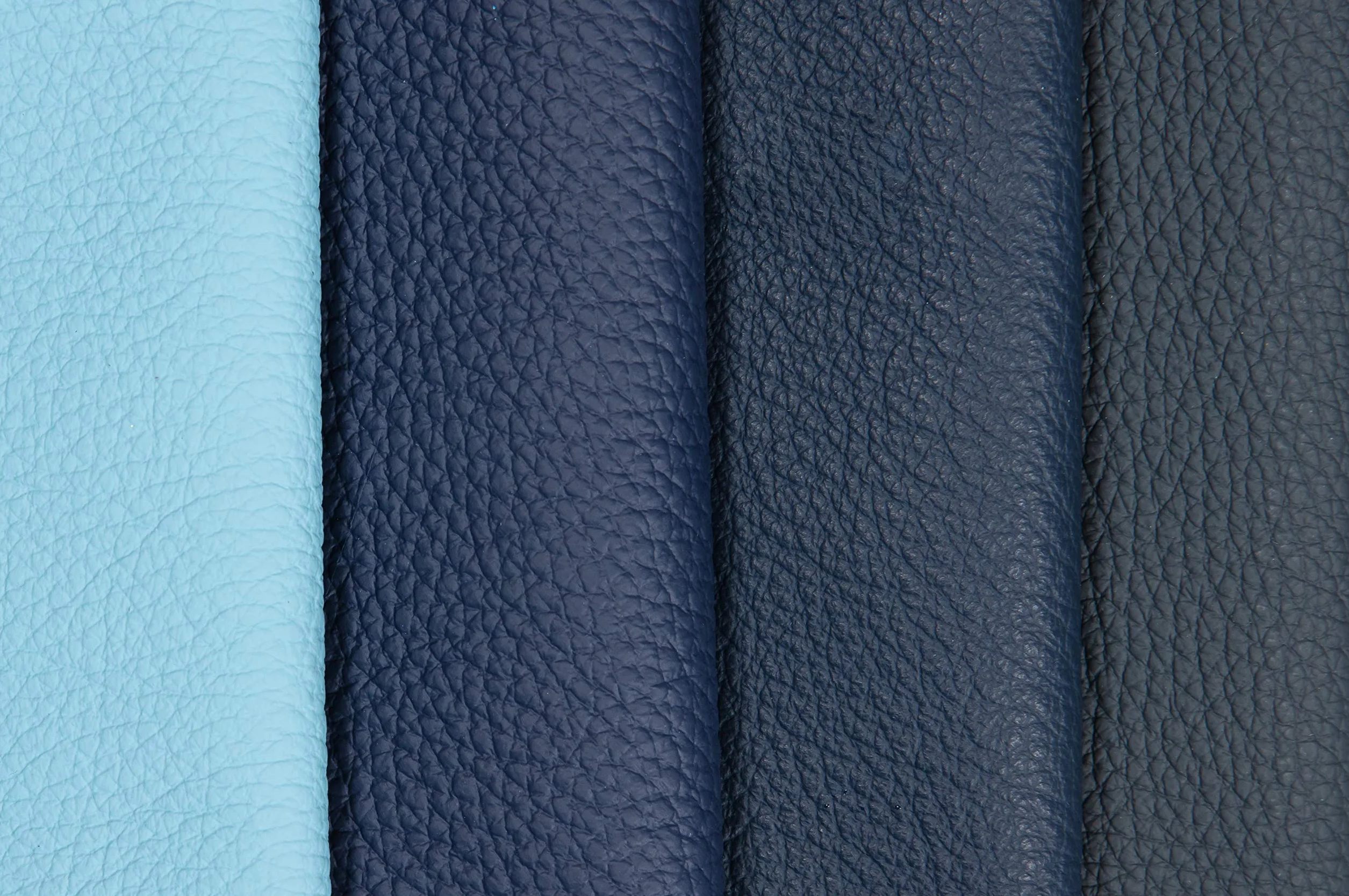 Ritagli di Pelle Blu, Scampoli di Cuoio, Formato A0, 0,8 kg, Grandi Dimensioni per Borse e Scarpe
