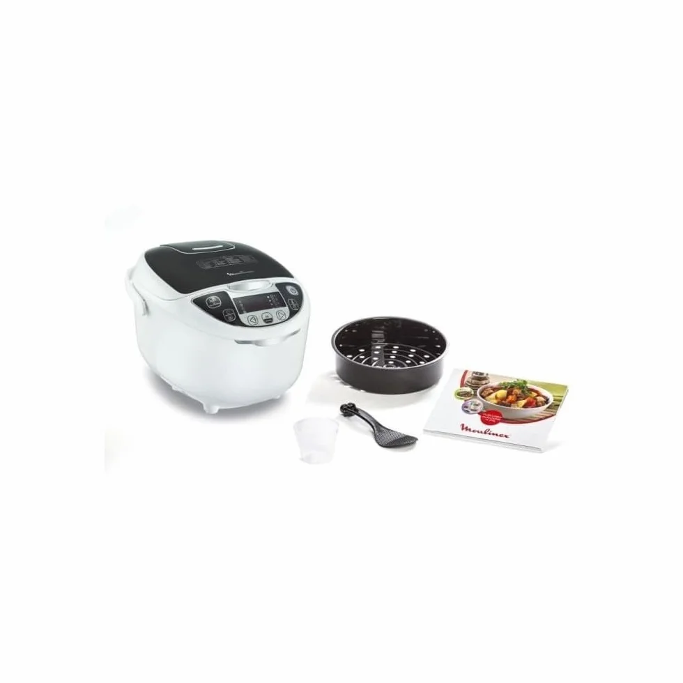 Moulinex MK708E10 - Multicooker 15 in 1, colore: Bianco