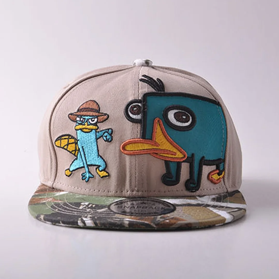 Cappello da baseball bambini caricatura hip hop