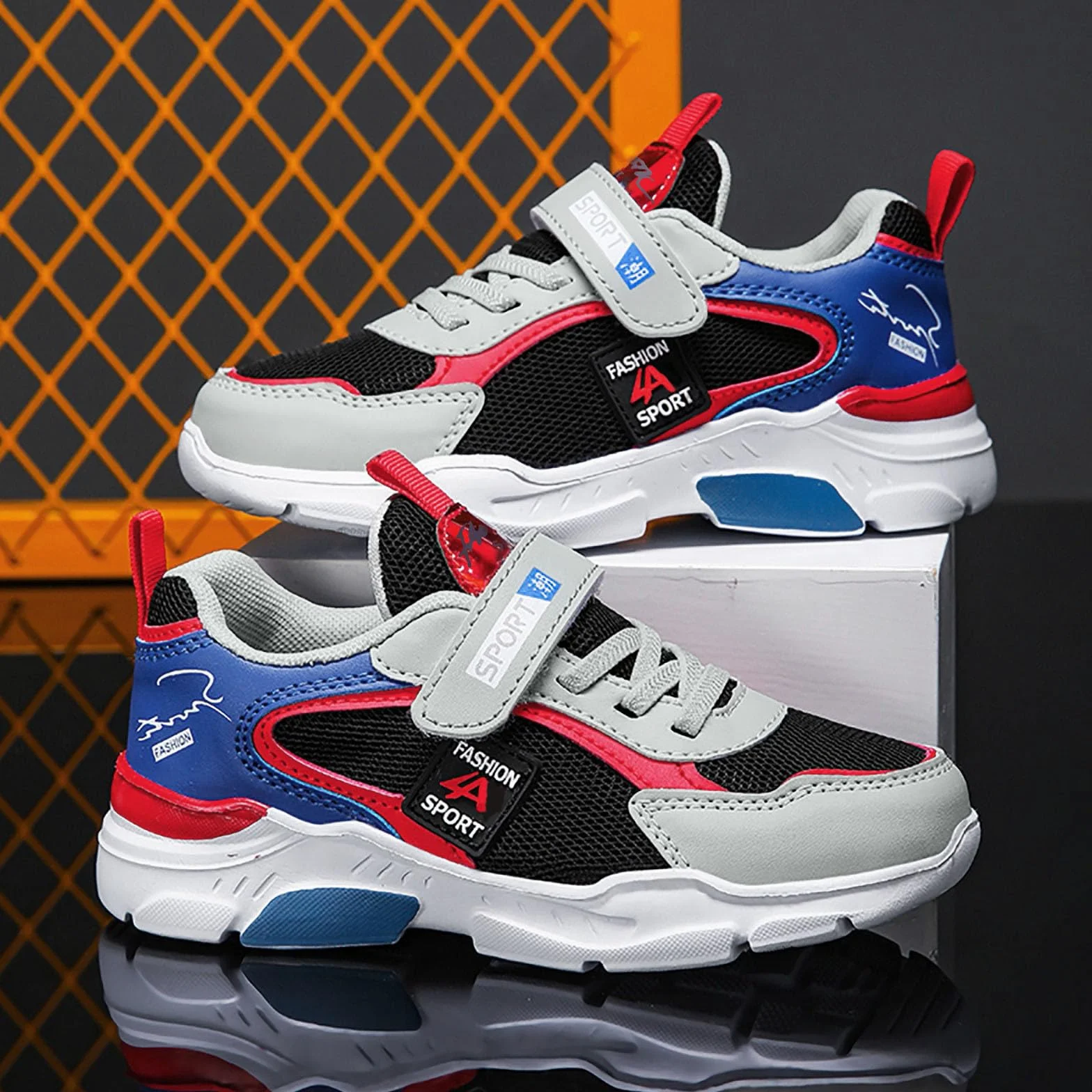 Sneakers per bambini ragazzi ragazze scarpe da corsa leggere per tennis atletico walking sport scarpe comode per bambini piccoli e grandi