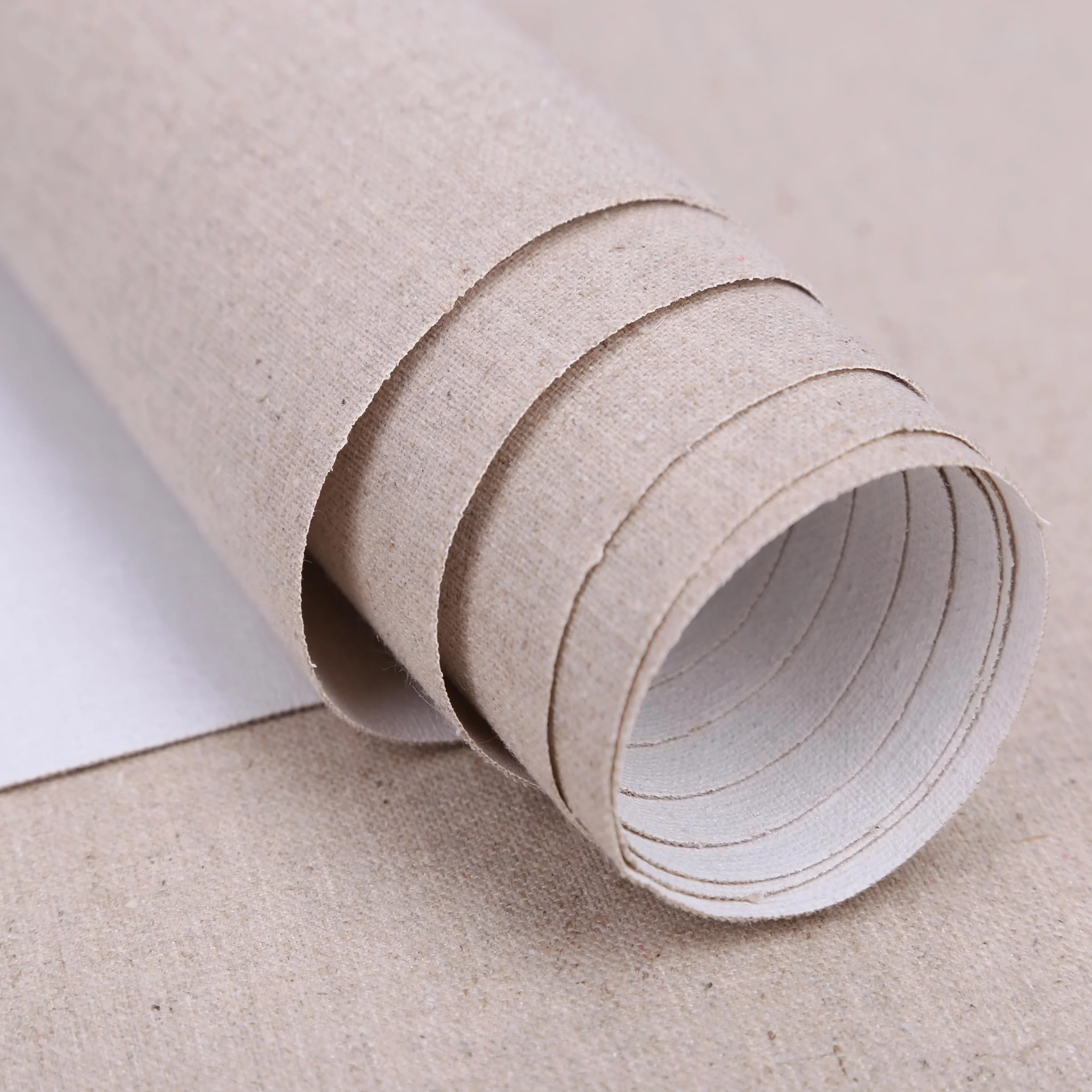 Tela su rotolo preparata 3M lino - 400 g/m² tela di lino per pittura larghezza 108 cm lunghezza