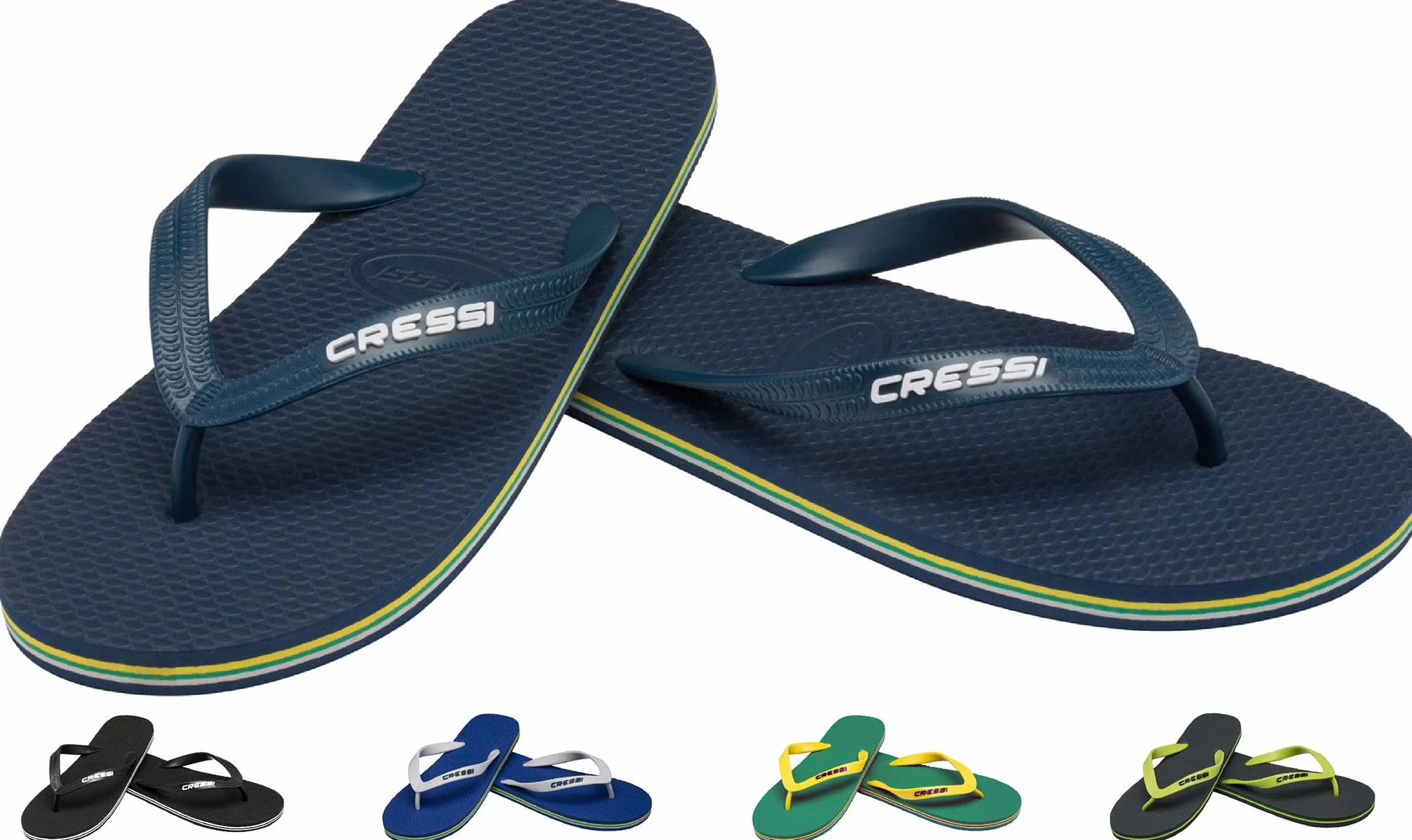 CRESSI Beach Flip Flops Unisex Infradito Spiaggia Piscina Rapida Asciugatura