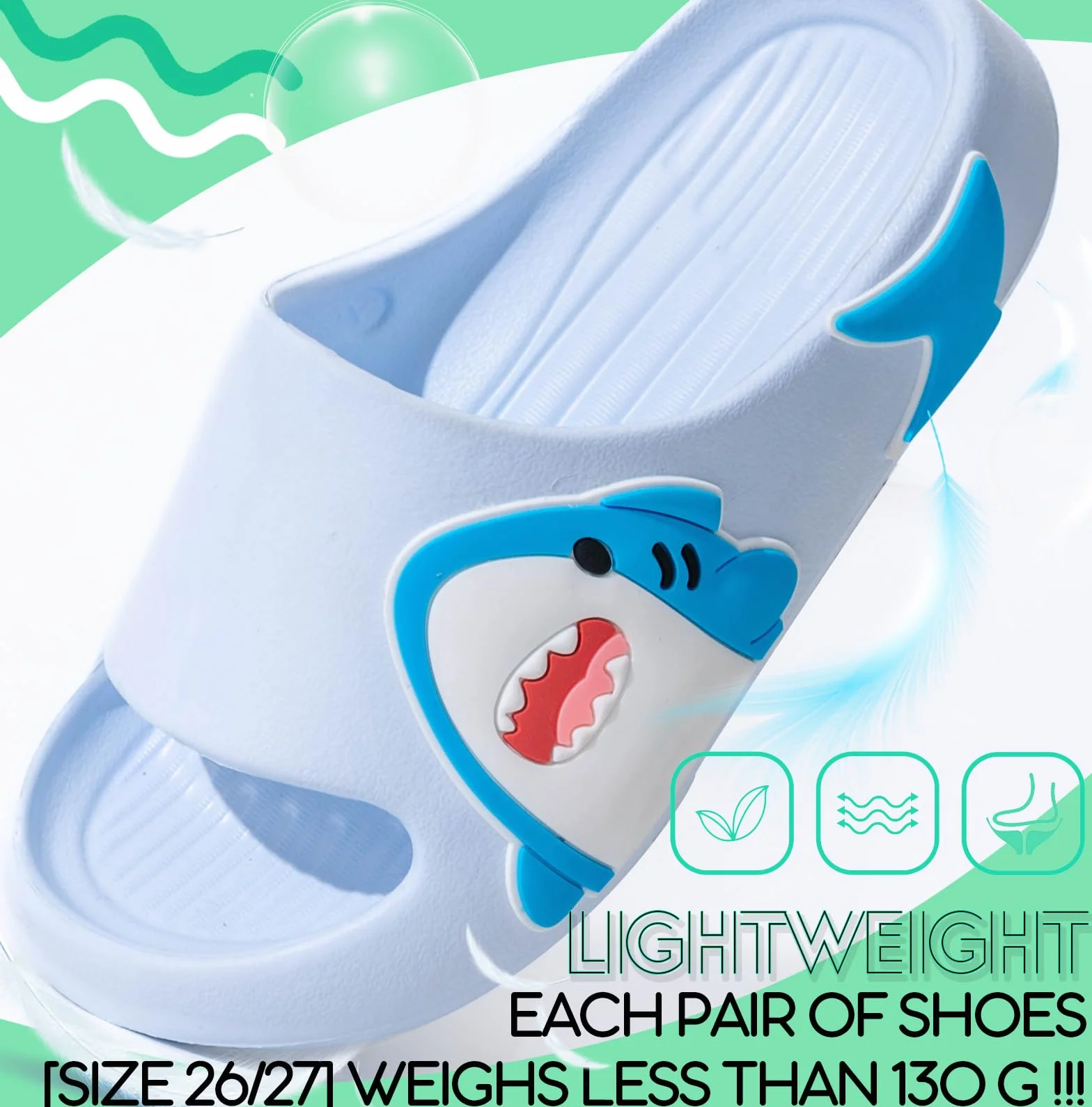 Pantofole Ultraleggere Antiscivolo Sandali Eva Infradito Estive 26-38 EU