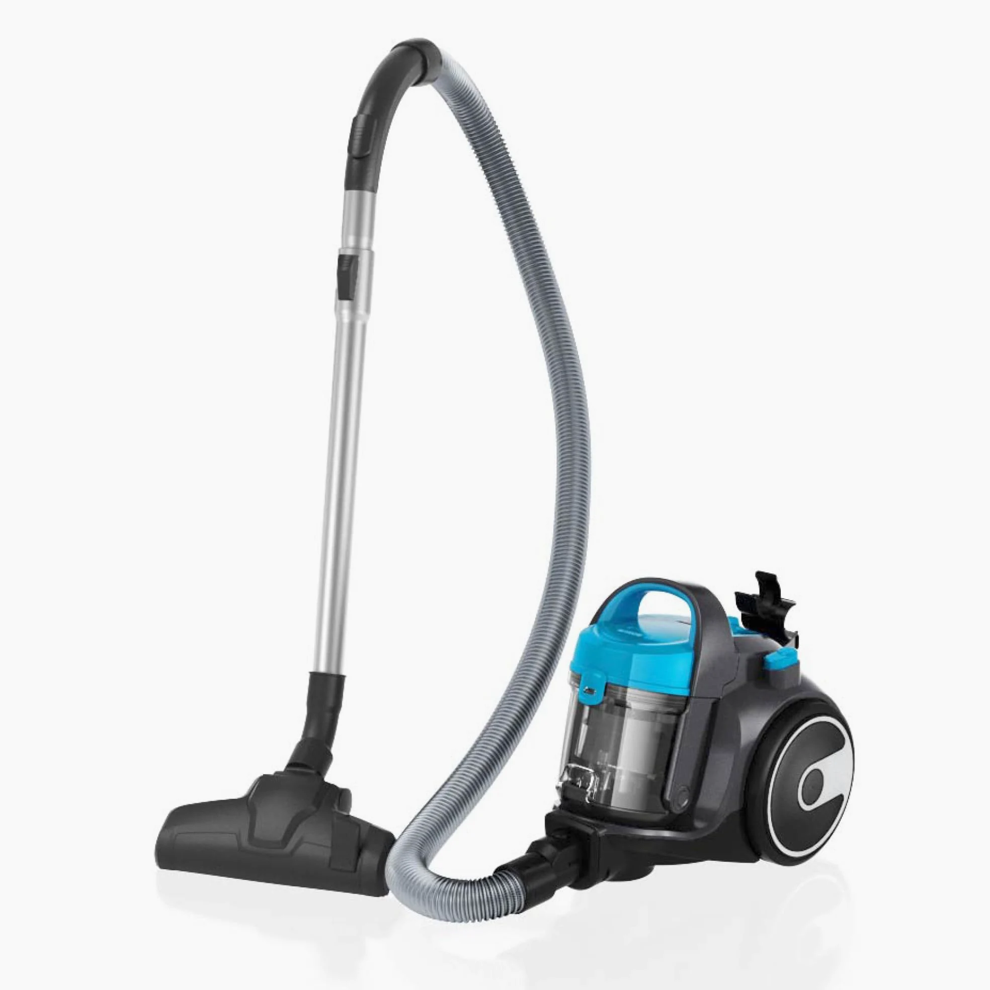 Bosch BGS05X240 Aspirapolvere a Traino Senza Sacco con Filtro Igienico PureAir, Design Compatto, Potente, Turchese