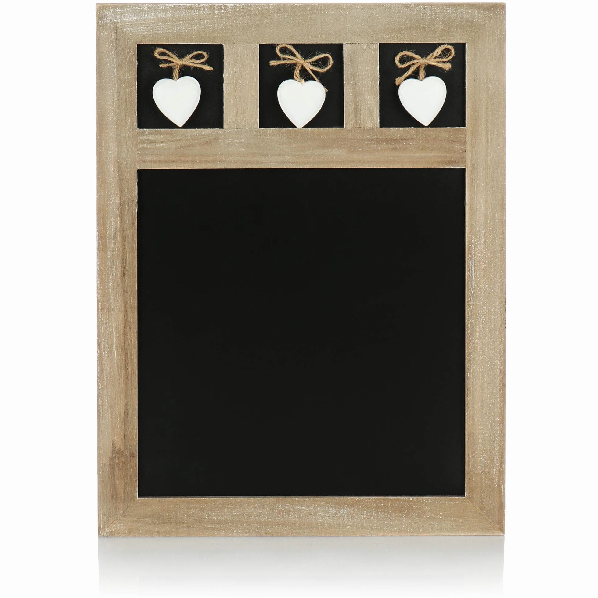 COM-FOUR® Lavagna per appendere - lavagna decorativa per scrivere - Lavagna per scrivere promemoria - 40 x 30 cm (01 pezzo - 40 x 30 cm)