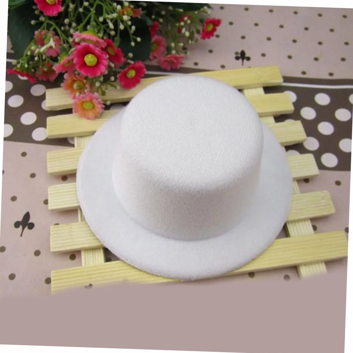 Cappello Embrione Cappello Cappelli Accessori per La Realizzazione di Copricapo Sentito Accessorio Elegante Stoffa Nozze Tessuto Berretto Calvo Signore Beige Rete