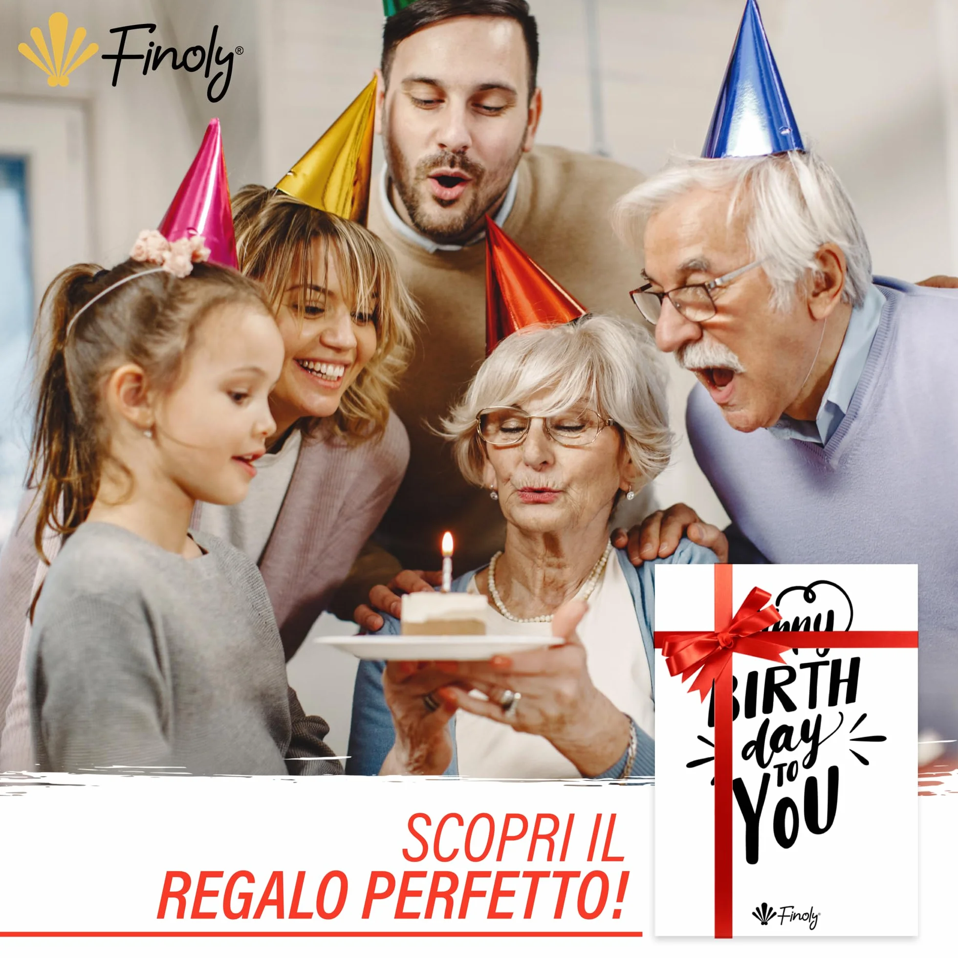 Finoly Biglietto Auguri Compleanno 1946 | Regalo Compleanno Originale 80 Anni | Giornale Vintage