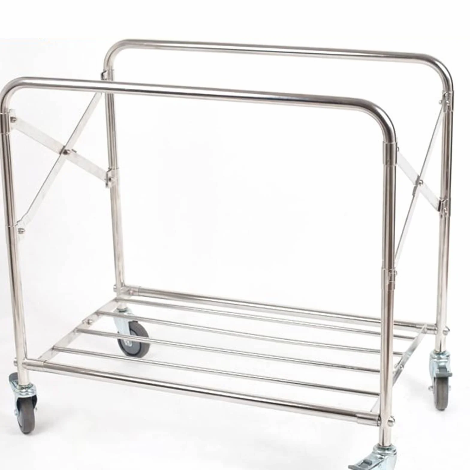 Carrello per lavanderia industriale – Carrello per biancheria da hotel resistente per scuole, uffici, hotel – grande carrello per pulizie