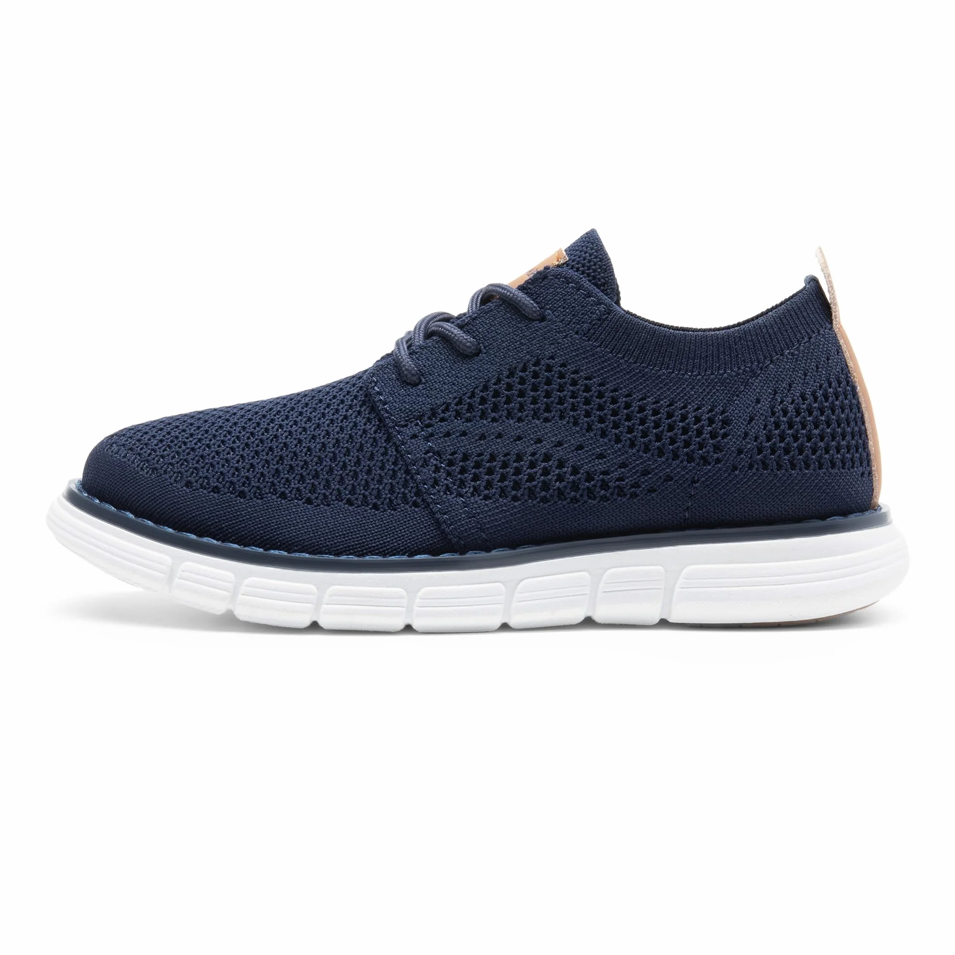 Bruno Marc Eleganti Stringate Scarpe per Ragazzi Scarpe Oxford in Tessuto Lavorato a Maglia Traspirante Scarpe da Festa per Matrimonio Abito da Riunione
