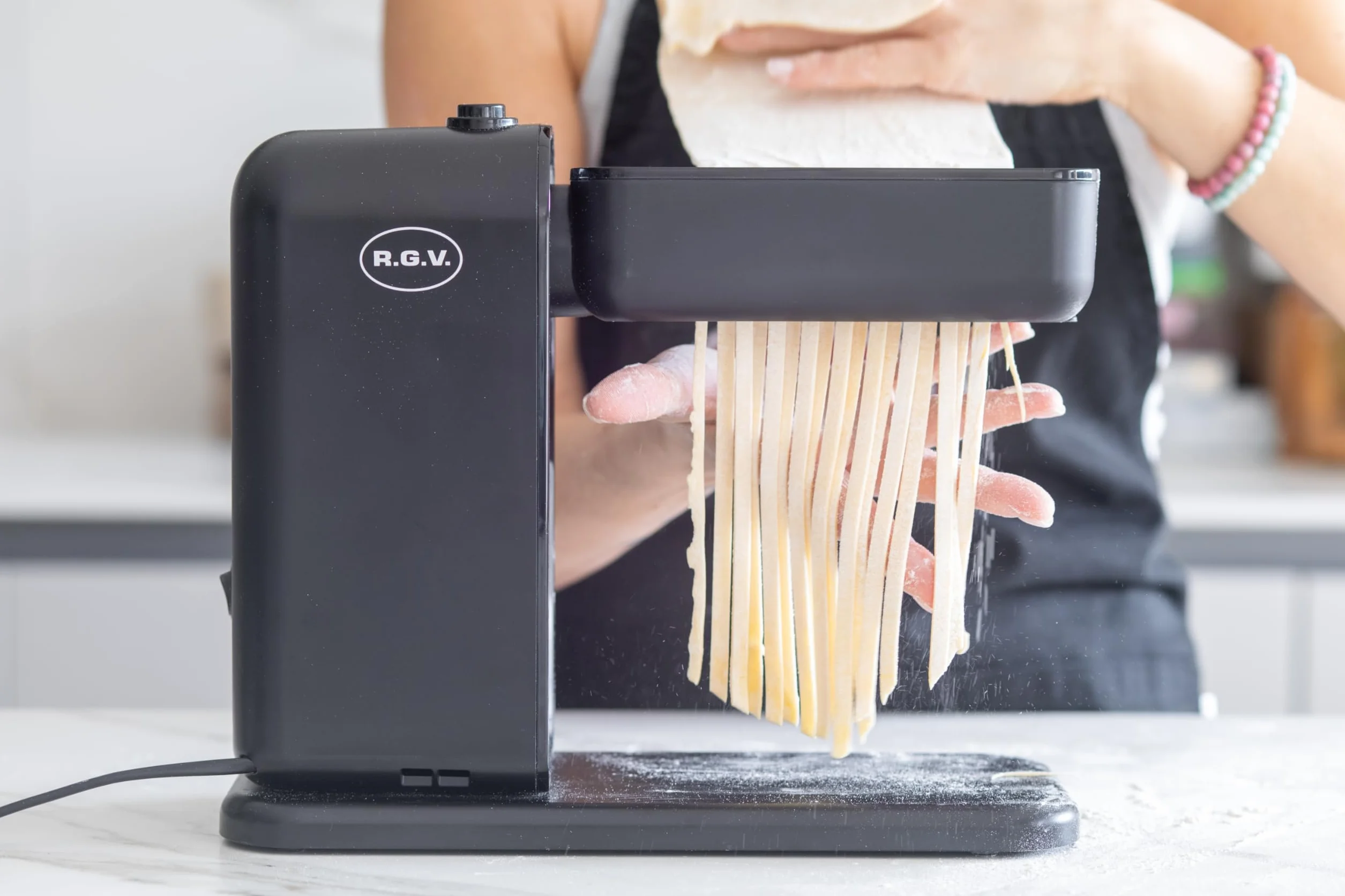 RGV Pasta Ora Macchina Elettrica per Pasta 120W, 3 Accessori, ABS